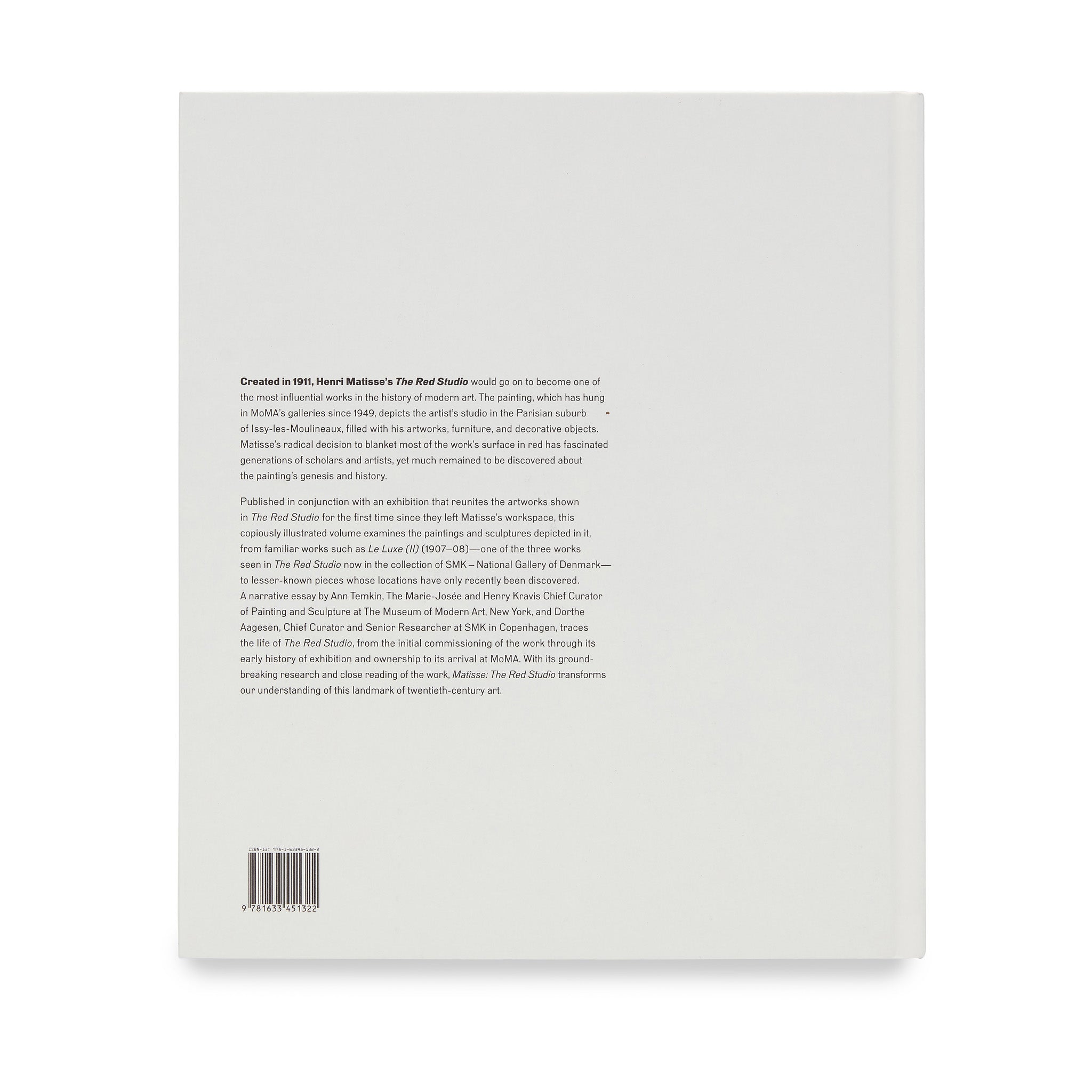 Matisse The Red Studio Hardcover Art Book