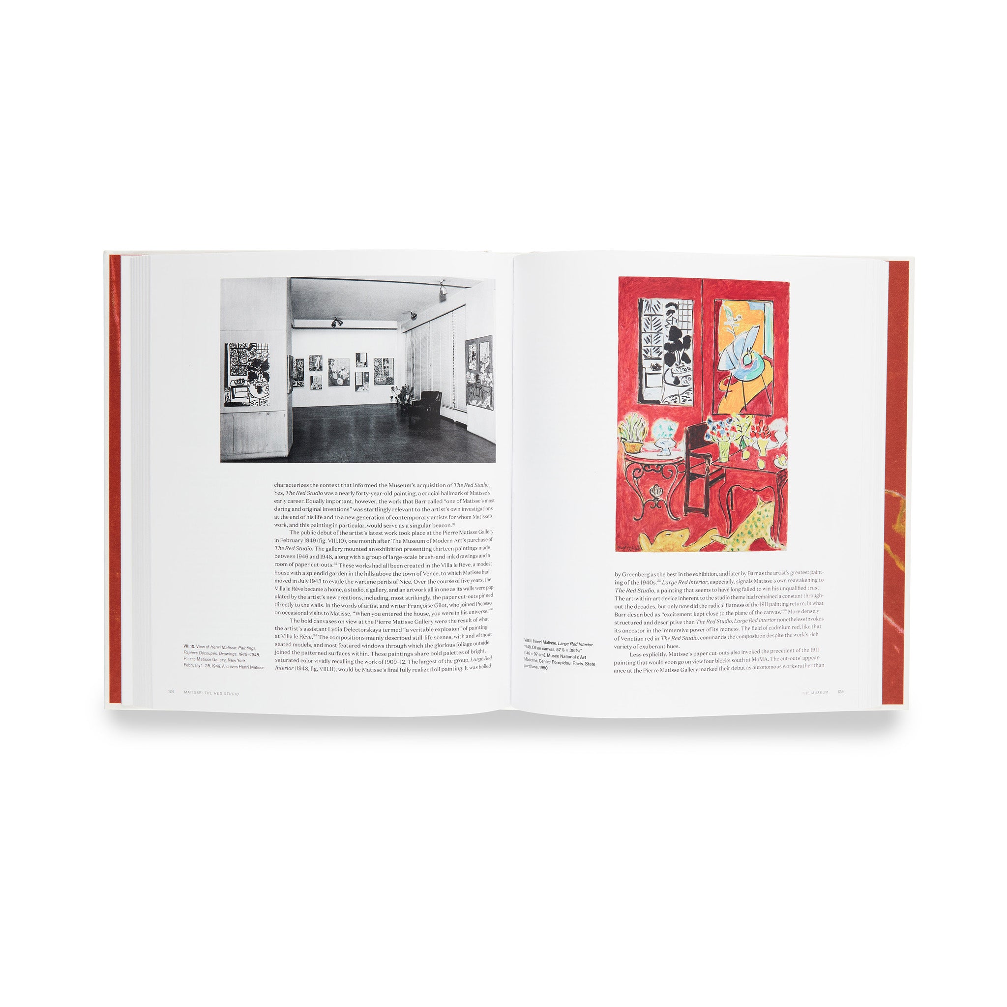 Matisse The Red Studio Hardcover Art Book