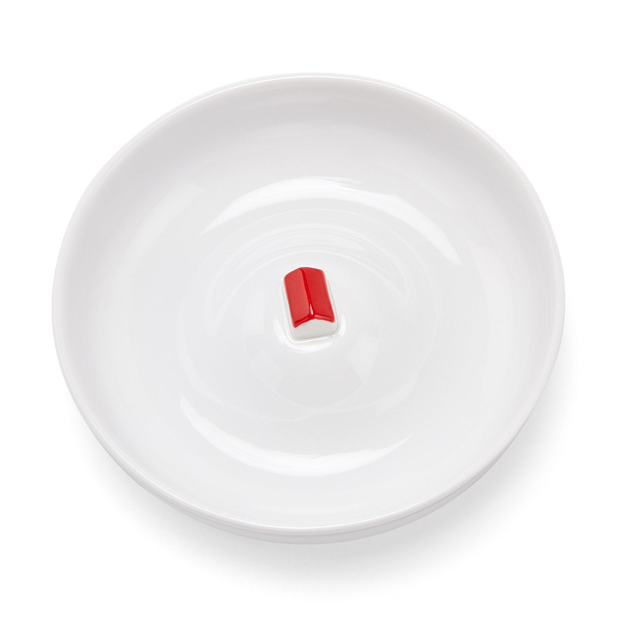 Whimsical White La Maison Inondée Bowl - Stackable Dishwasher Safe