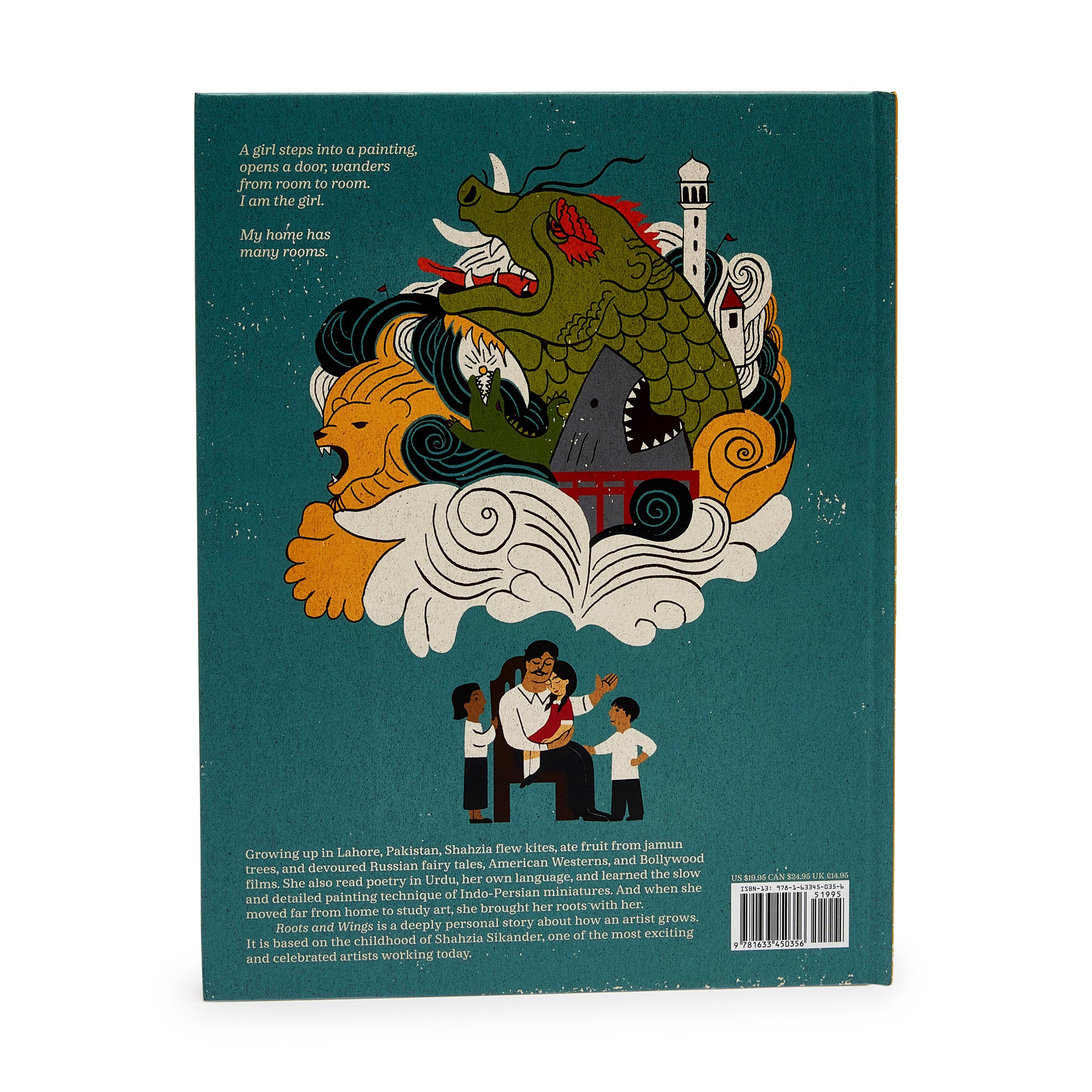 Shahzia Sikander Hardcover Book: Roots and Wings Artist Biography