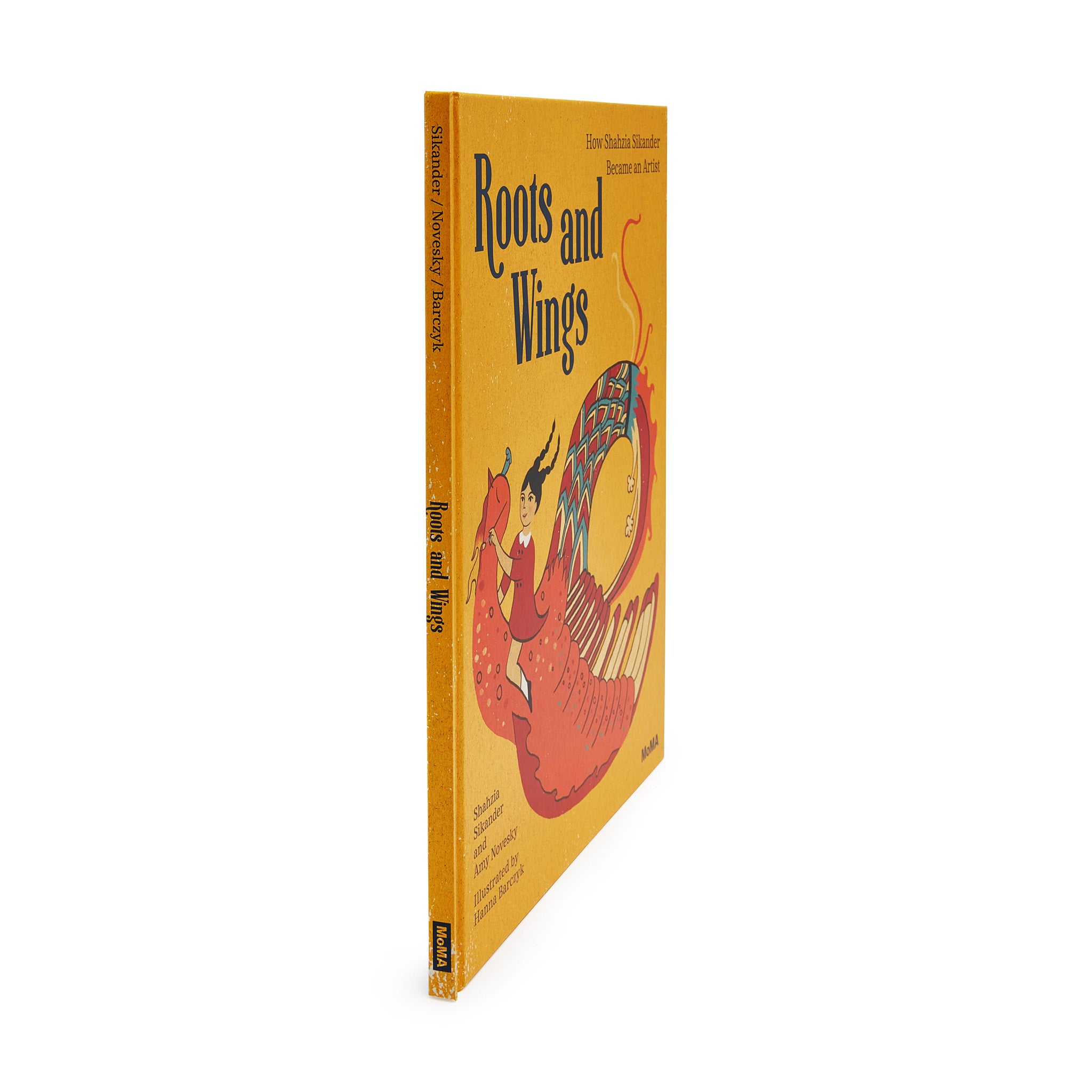 Shahzia Sikander Hardcover Book: Roots and Wings Artist Biography