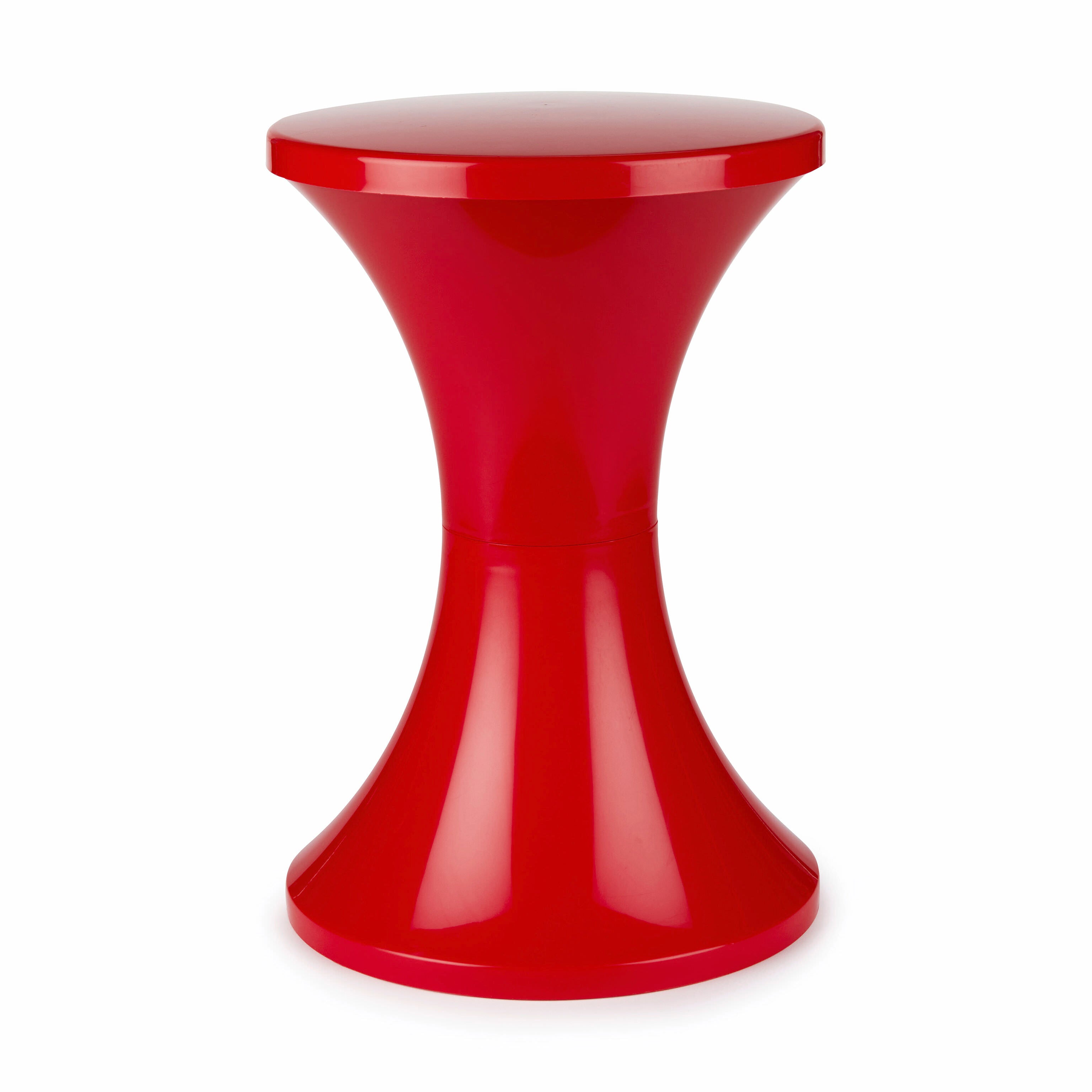 Tam-Tam Stool - Red French Design Polypropylene Outdoor Seating