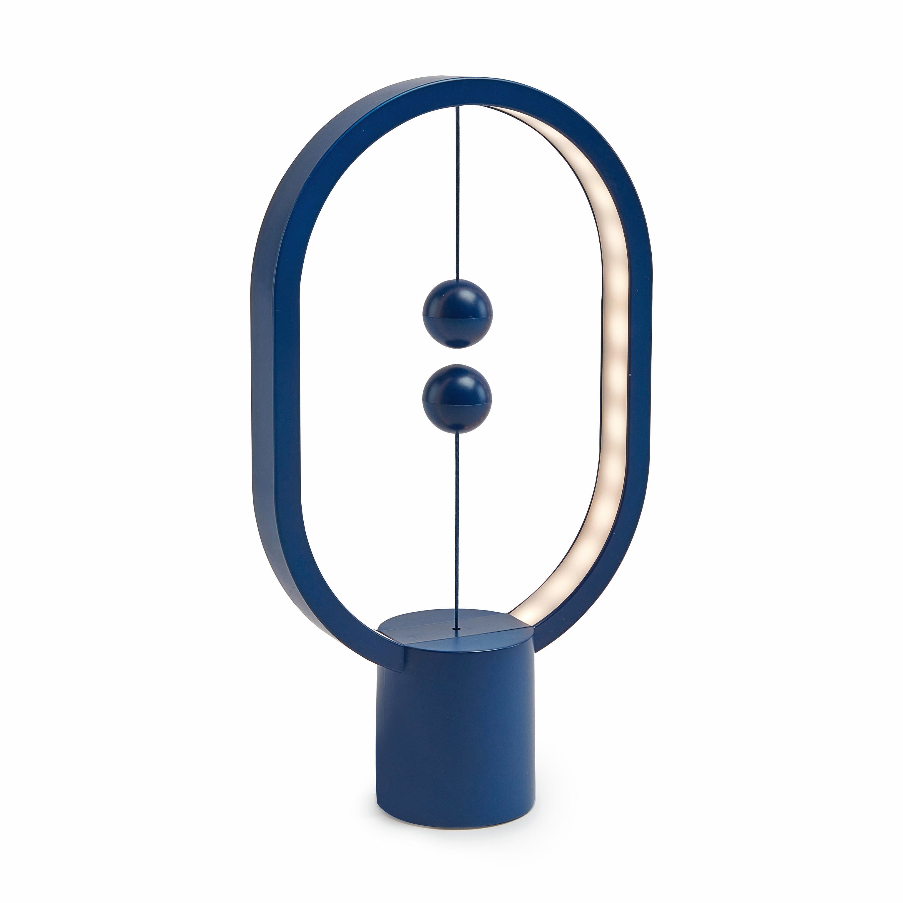 Heng Balance Lamp - Navy USB-Powered Minimalist Desk Light