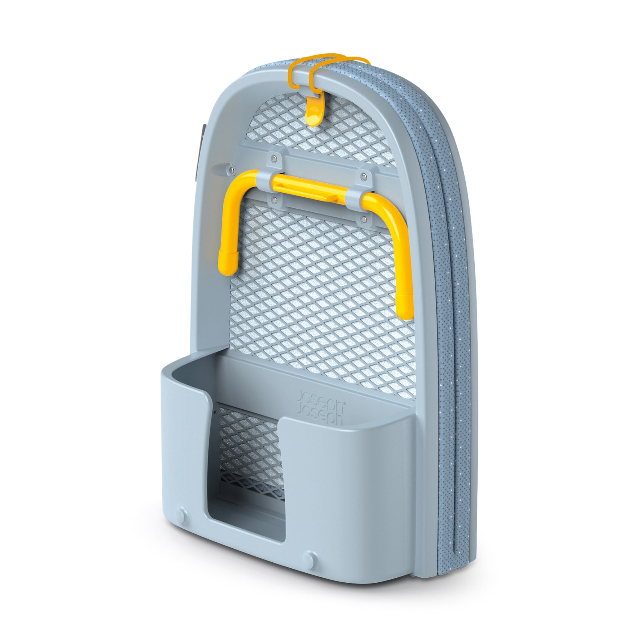 Compact Folding Ironing Board with Storage - Space-Saving Gray