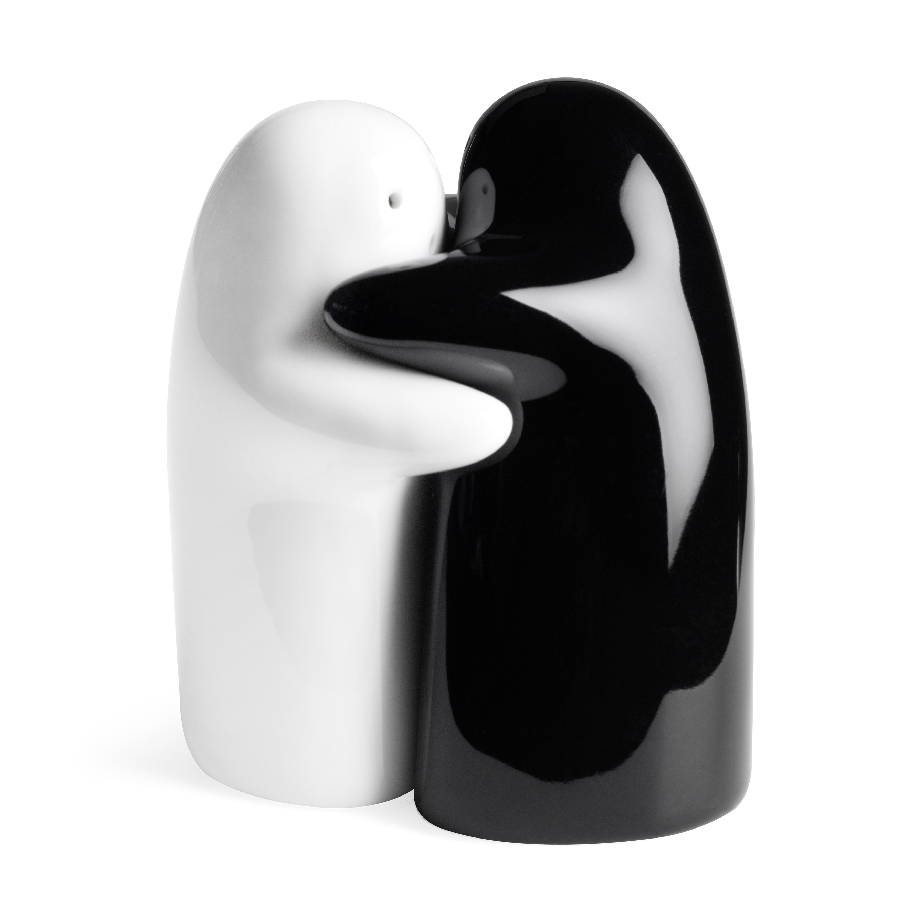 Hug Porcelain Salt and Pepper Shakers Set – Embracing Design