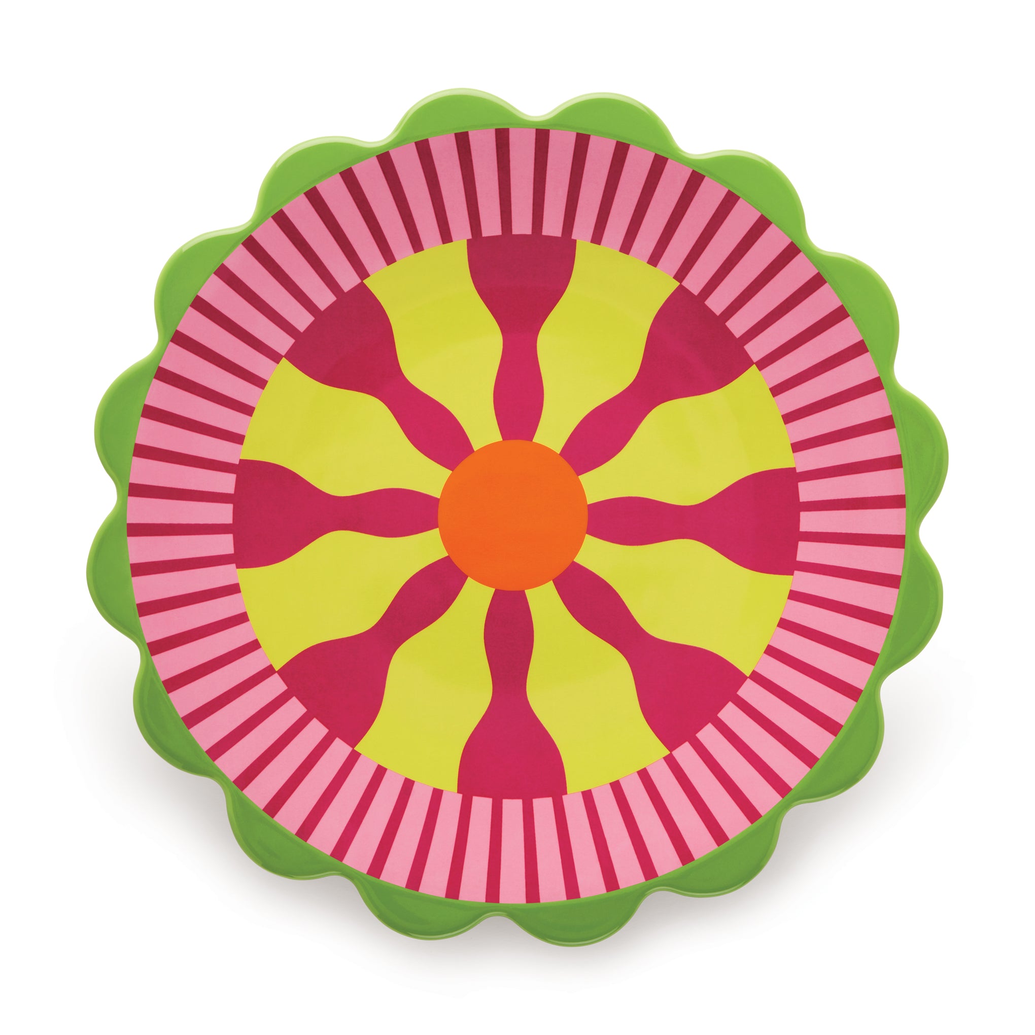 Yinka Ilori Oorun Didun Ceramic Serving Platter – Food-Safe & Vibrant Design