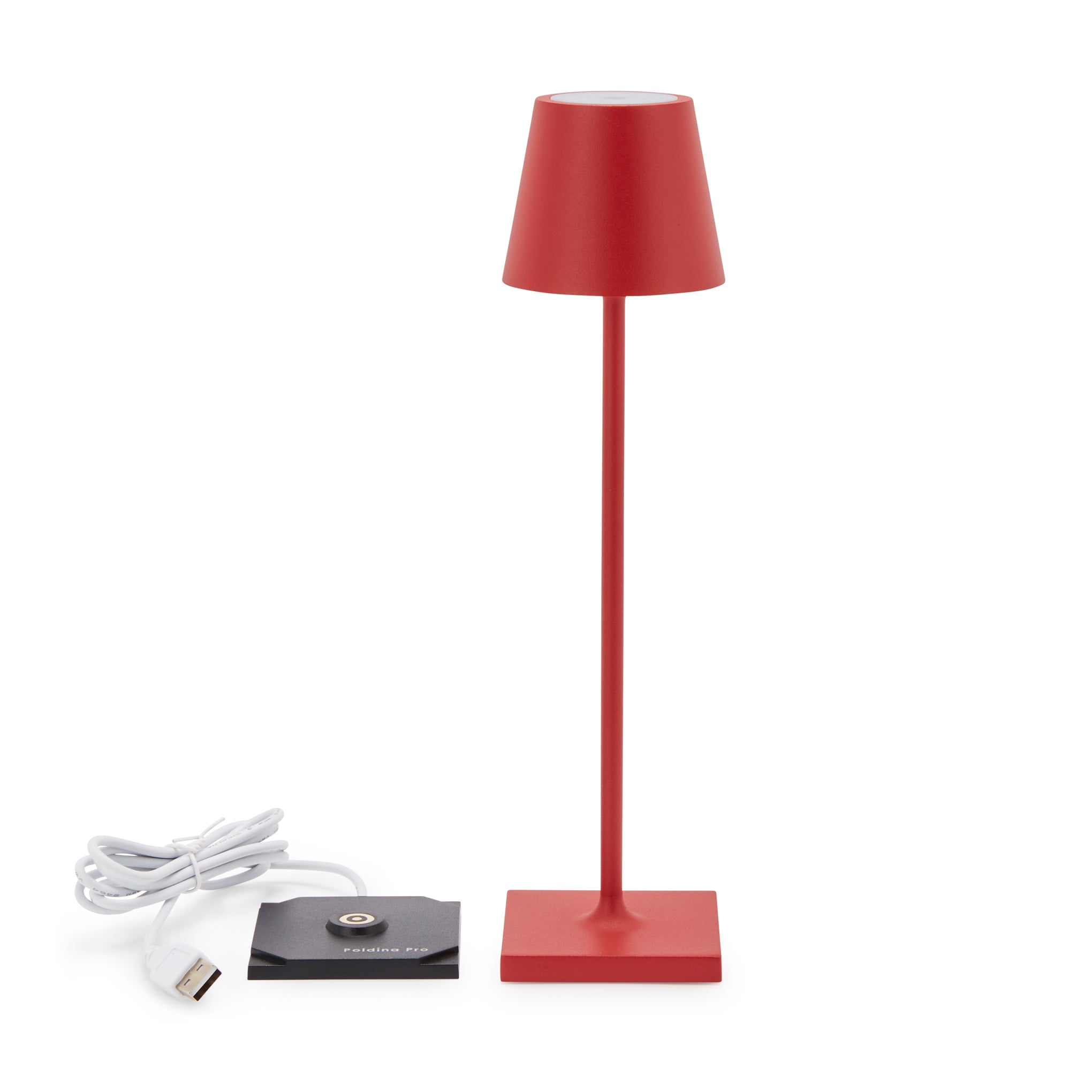 Poldina Micro Portable Rechargeable LED Lamp - Red