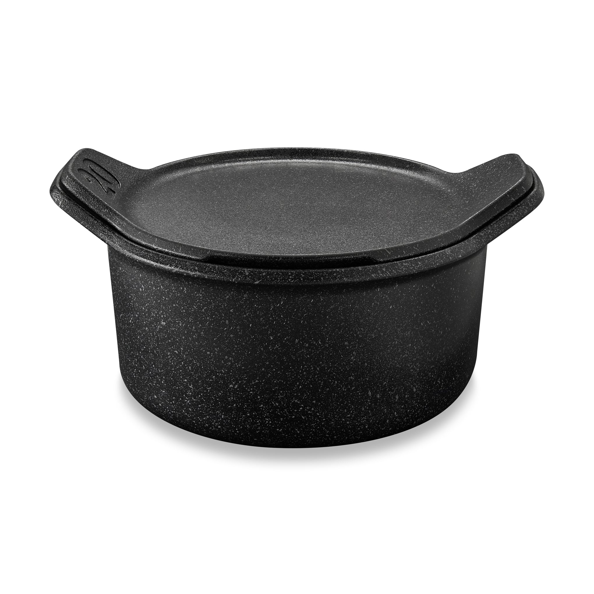 Pirotech Cookware Set - 2-Piece Casserole & Grill for All Stovetops
