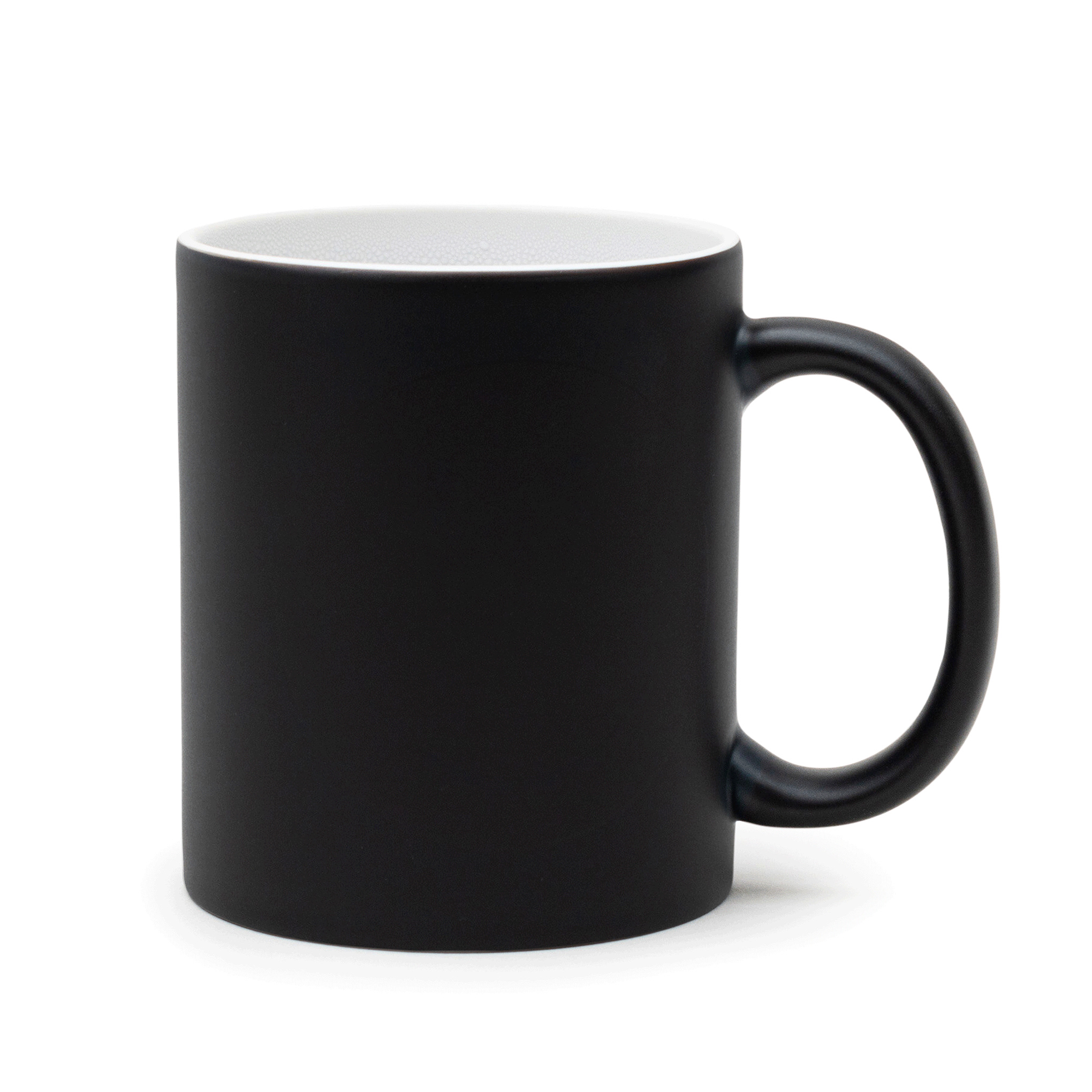 Smiley Face Color Changing Mug – 12oz Ceramic Coffee Cup