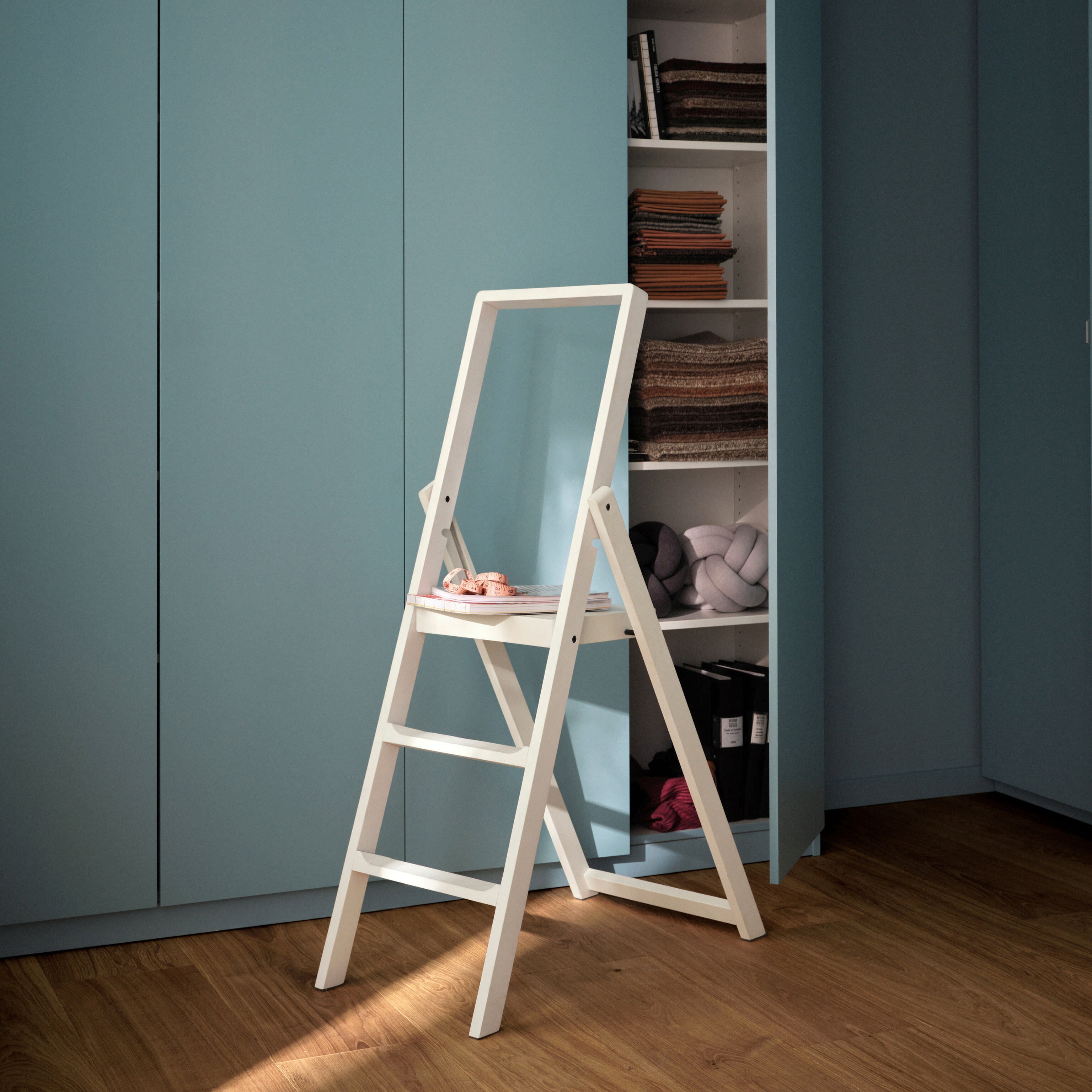Design House Stockholm Foldable Step Ladder – Sleek & Wall-Mountable