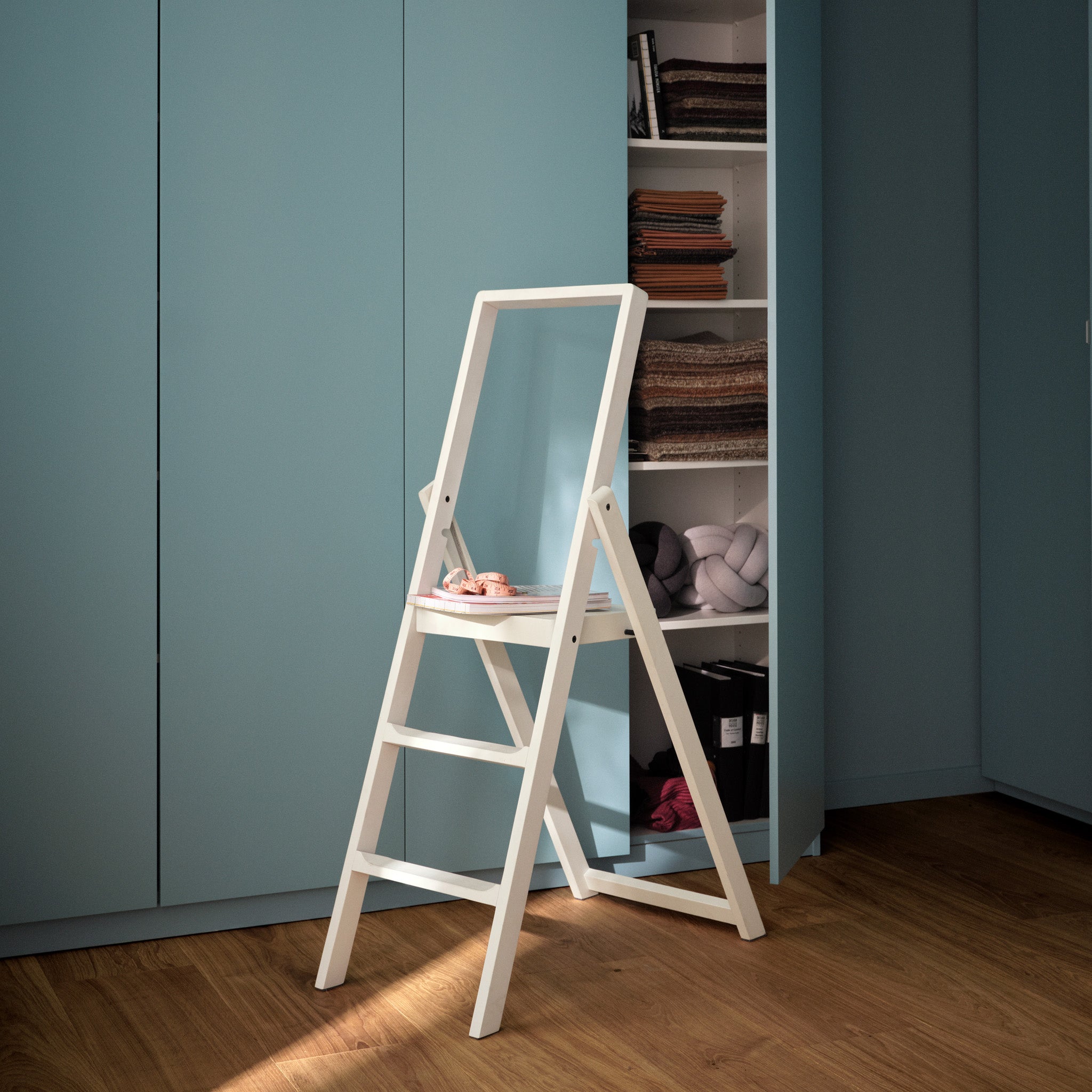 Design House Stockholm Foldable Step Ladder – Sleek & Wall-Mountable
