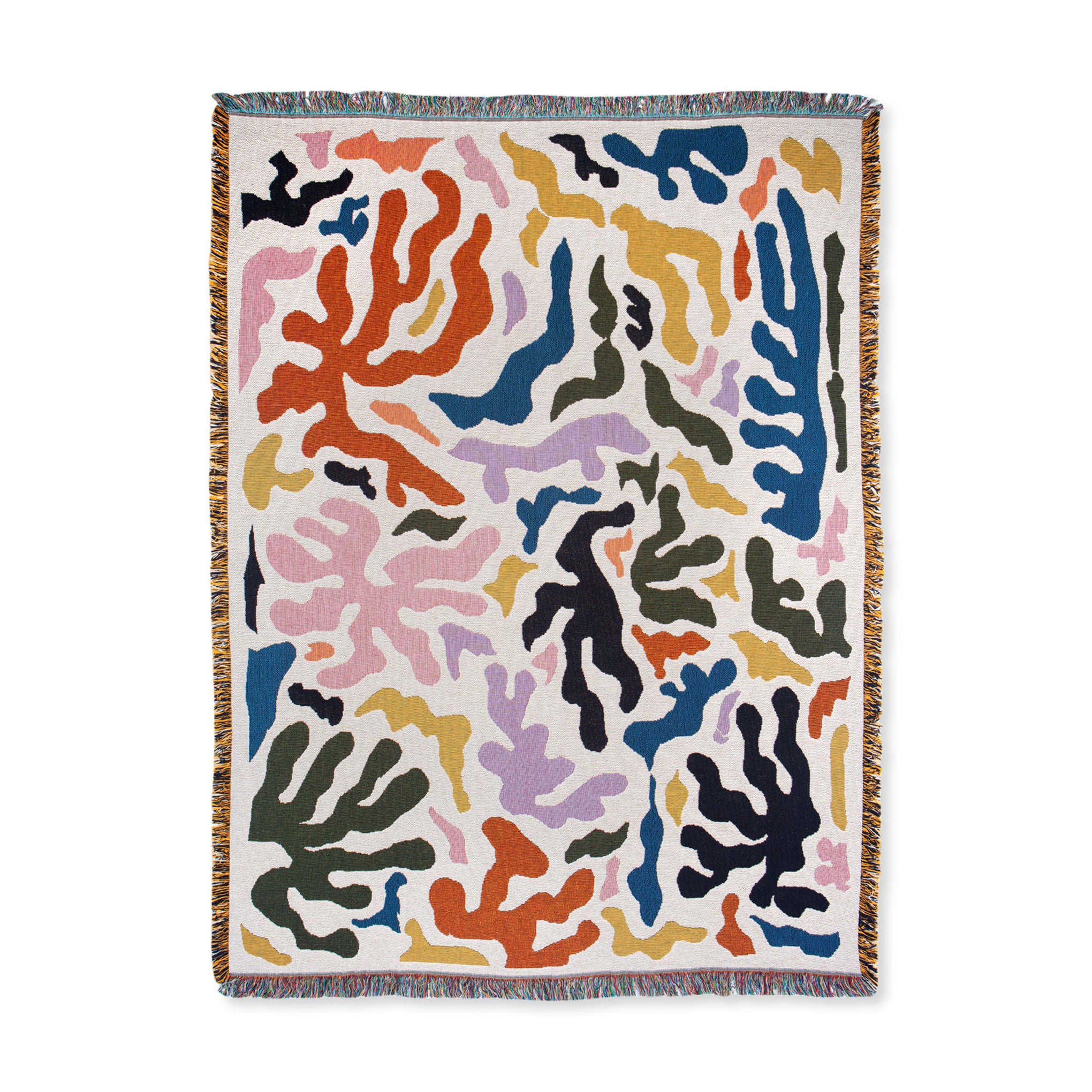 Mercer Recycled Cotton Throw Blanket – Lightweight & Eco-Friendly