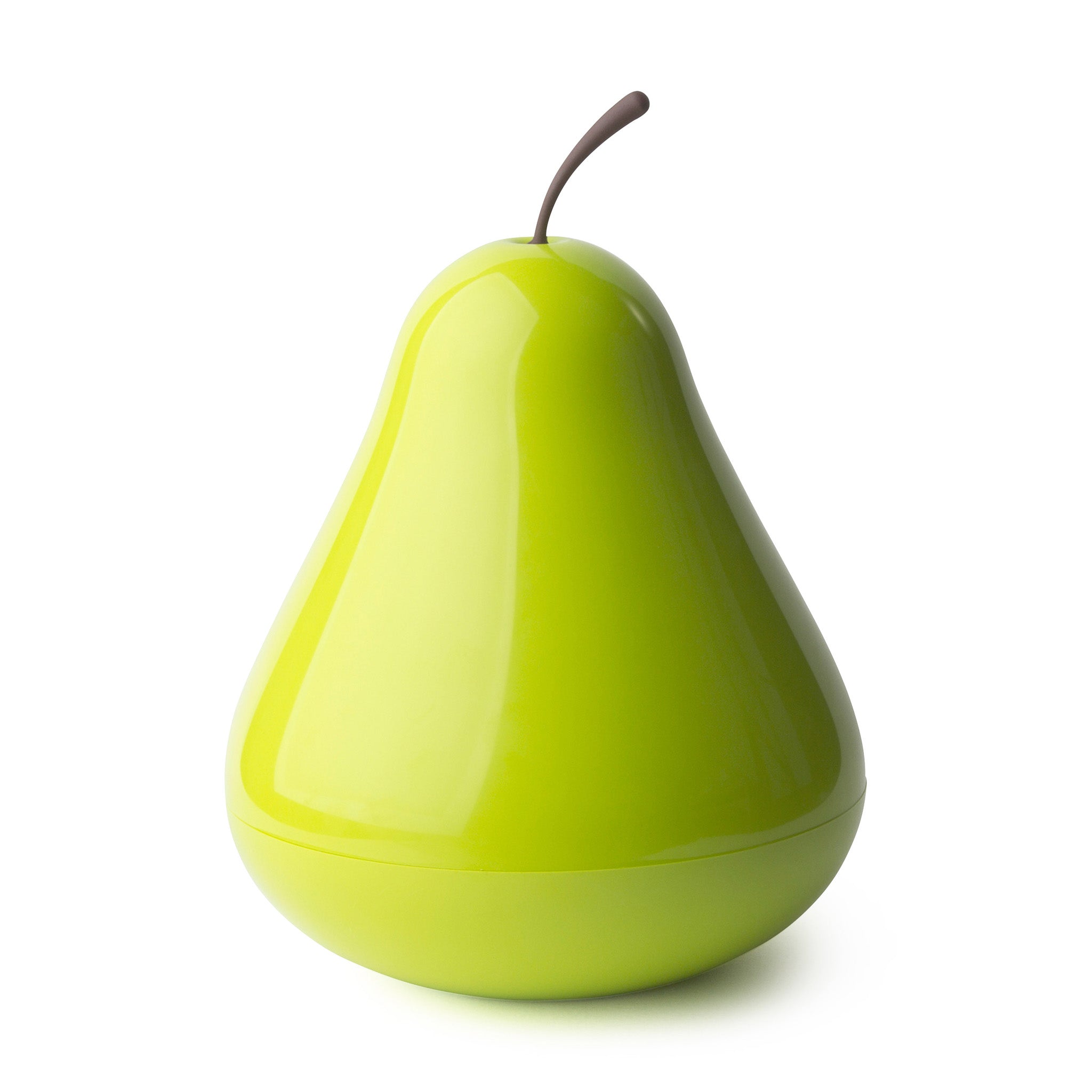 Pear Pod Green Desktop Organizer & Snack Holder – Multifunctional ABS & Rubber Storage
