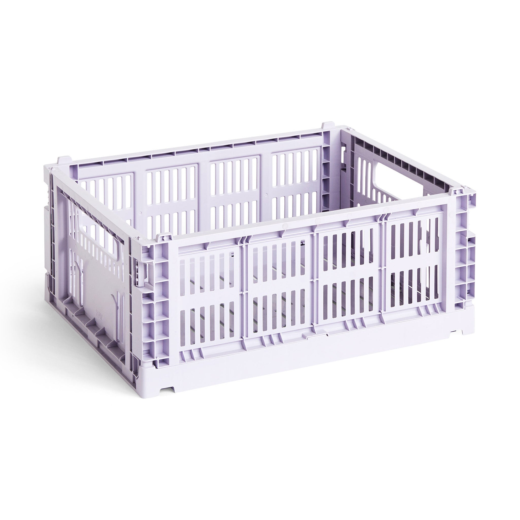 HAY Lavender Collapsible Storage Bin - Recycled Plastic