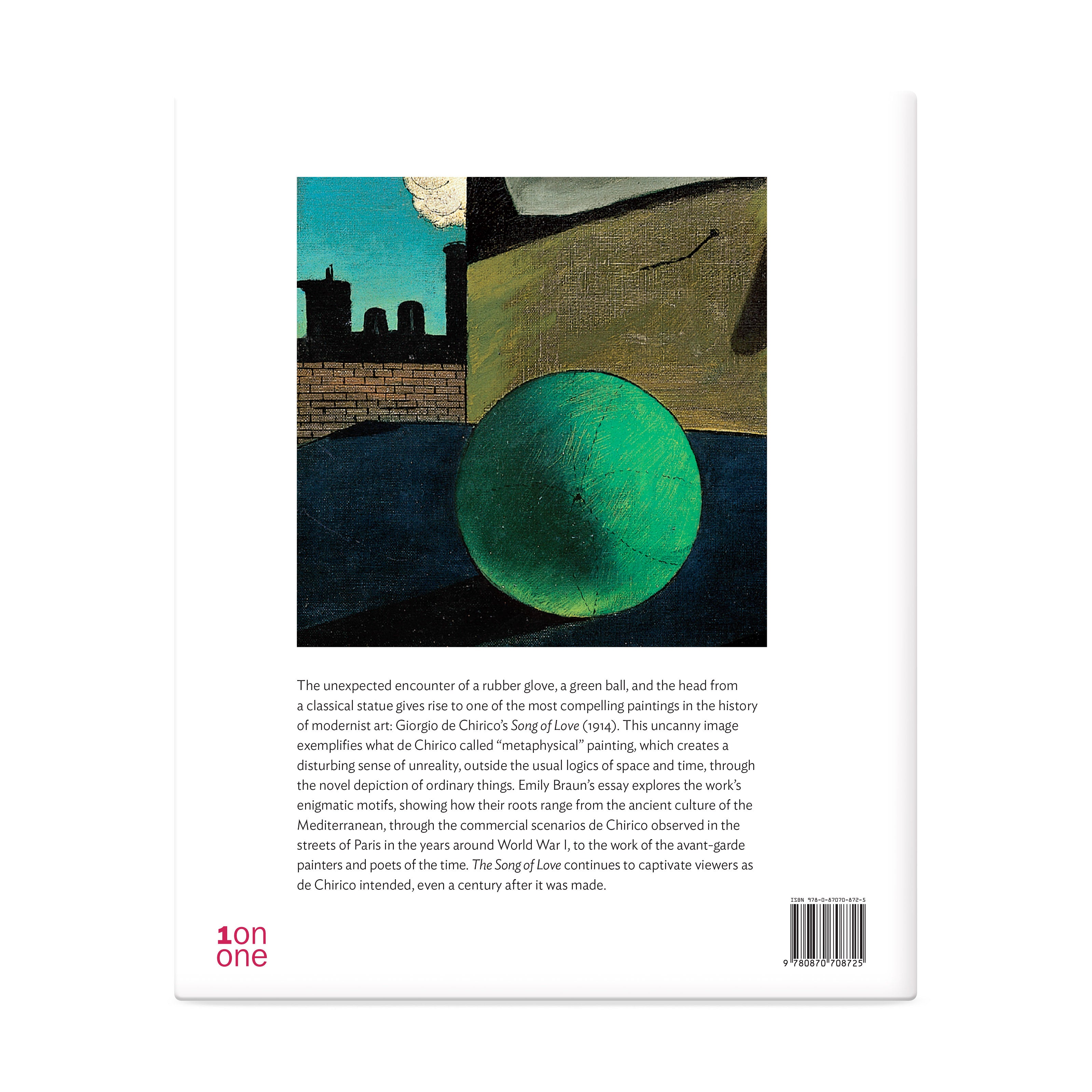 De Chirico: The Song of Love Art Book - Paperback