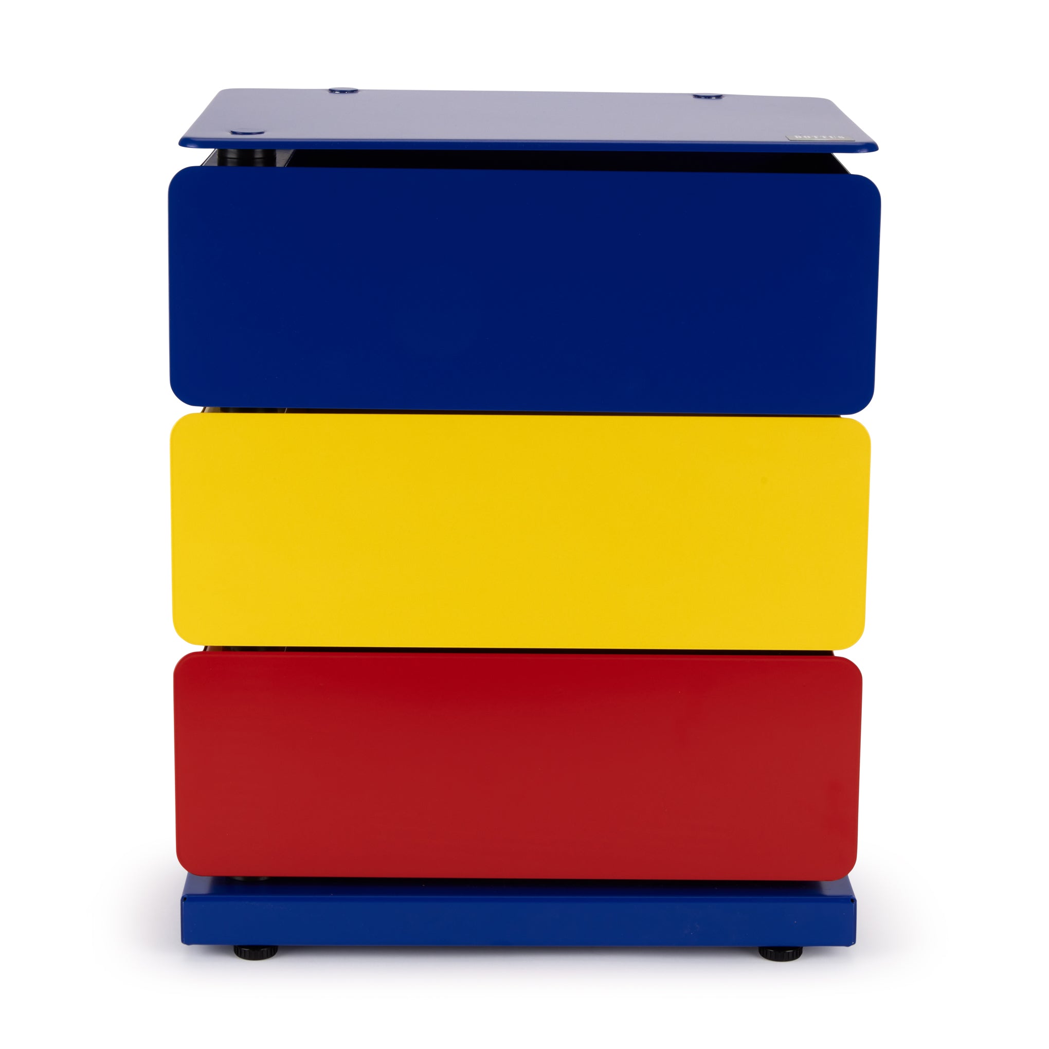 Modern 3-Drawer Pivot Storage Cabinet - Space-Saving Italian Design