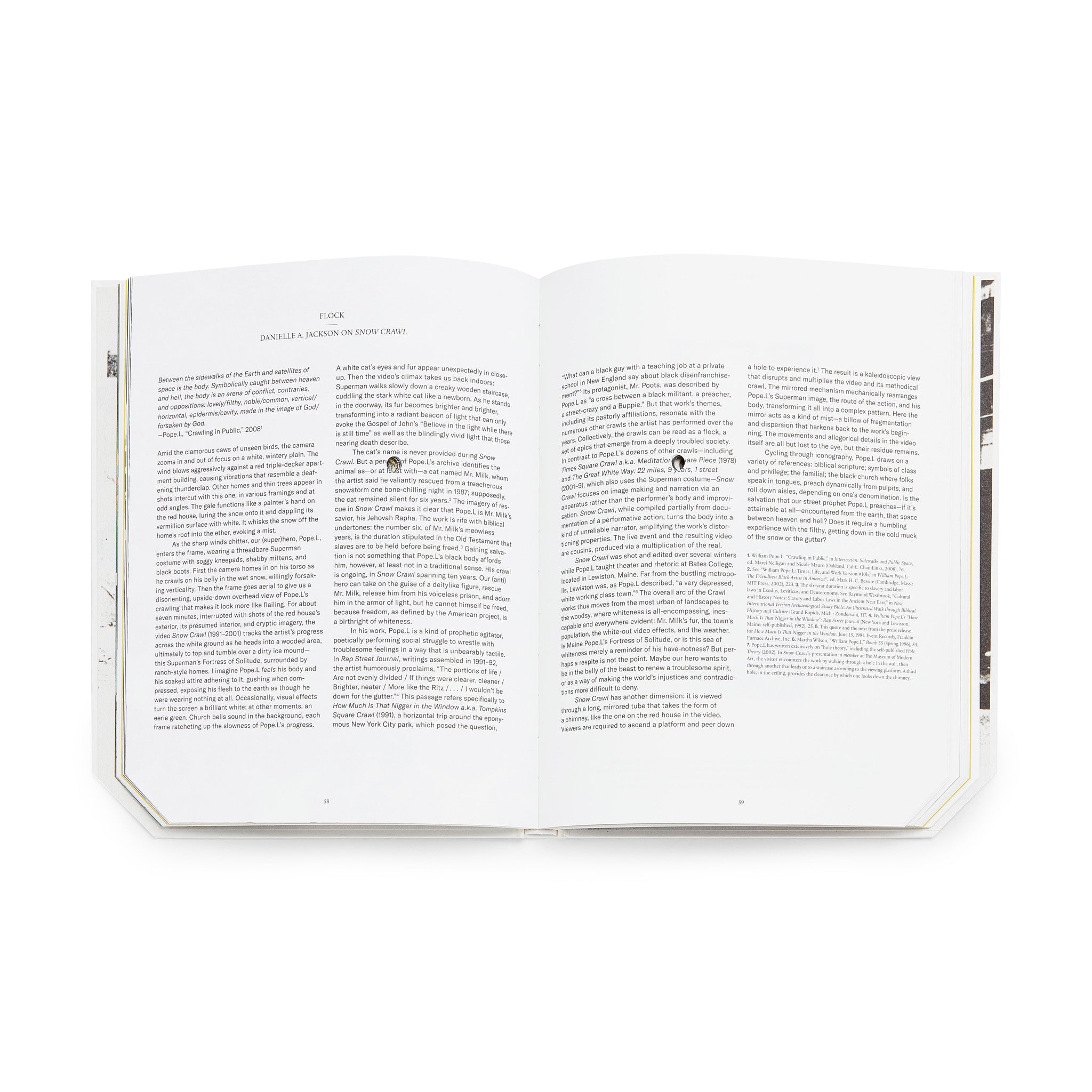 Pope.L Art Book: Hardcover Exhibition Catalog 1978–2001