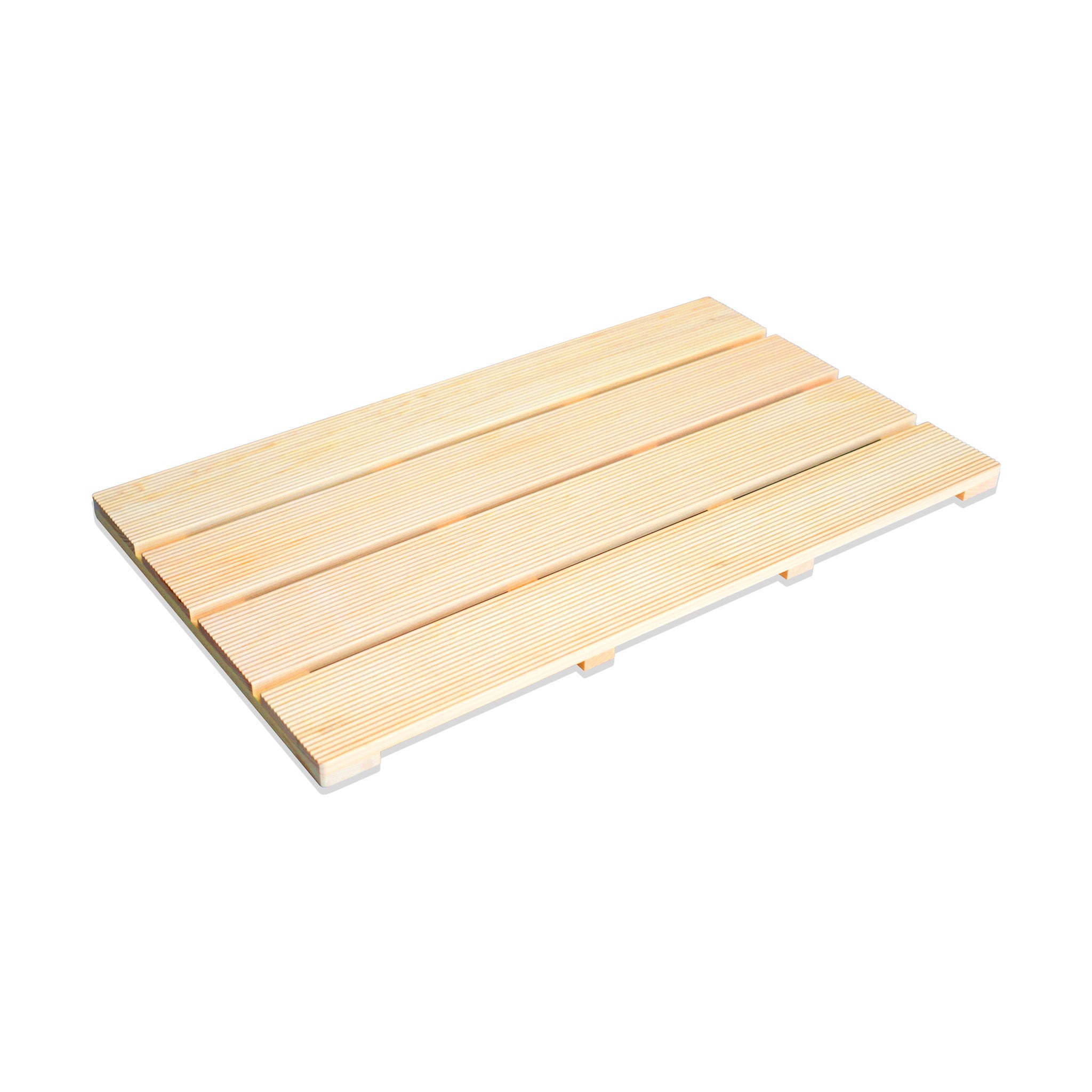 Hinoki Wood Bath Mat - Natural, Antimicrobial & Water-Resistant