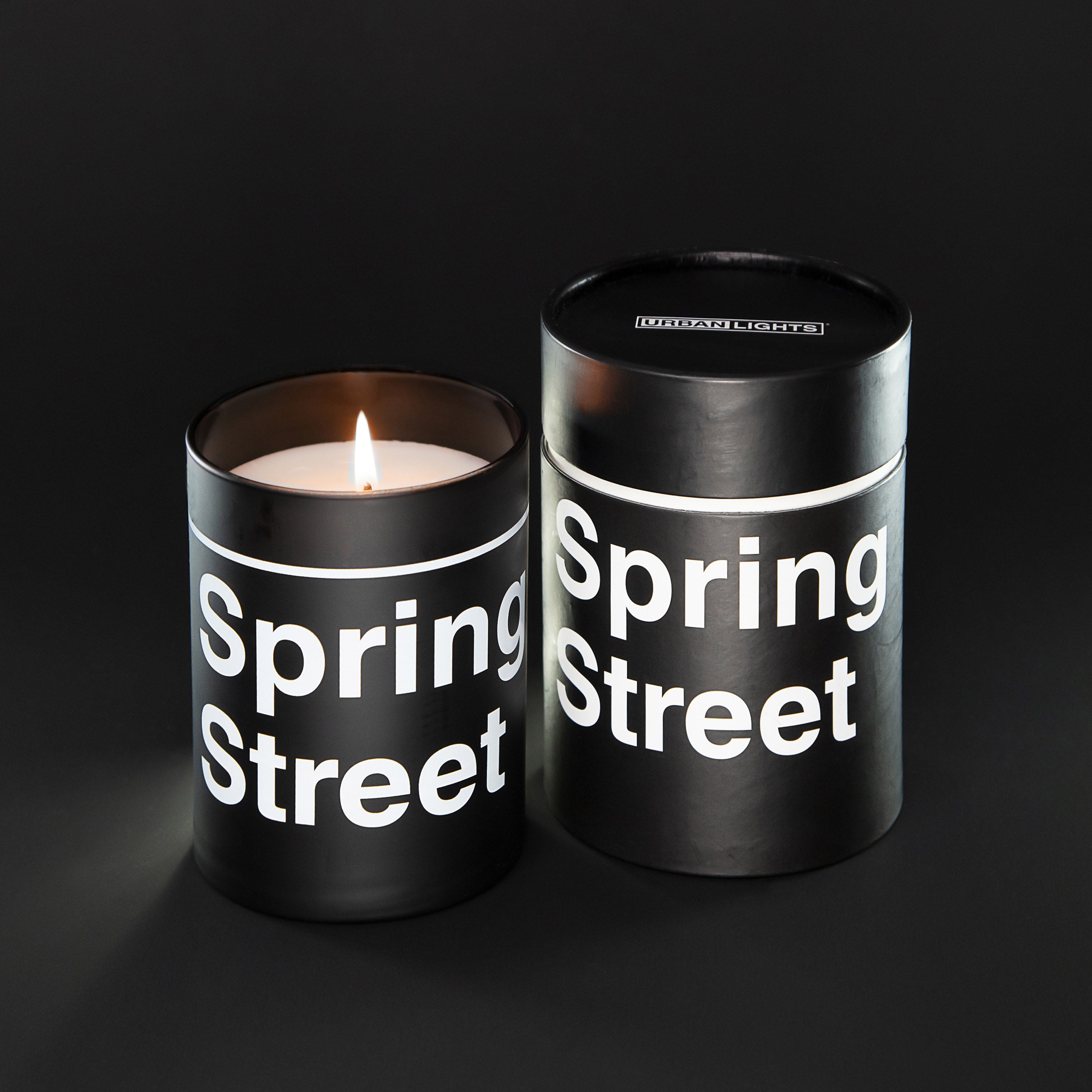 Urban Lights NYC Subway Scented Soy Candle – Spring Street Peppermint & Fig