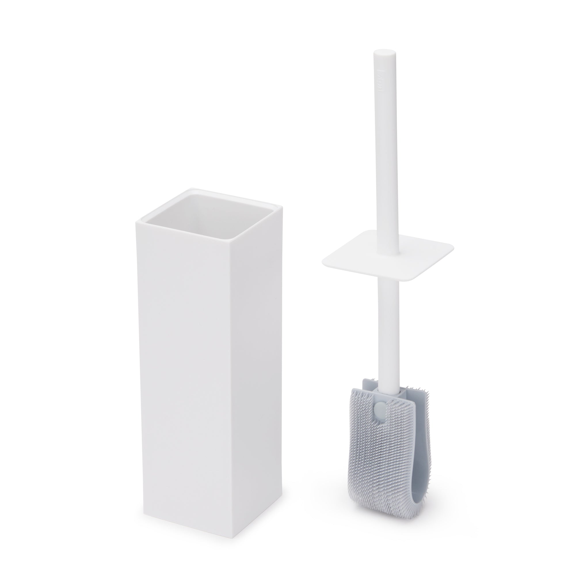 Compact Toilet Brush with Stand - Space-Saving & Hygienic - Made in Japan