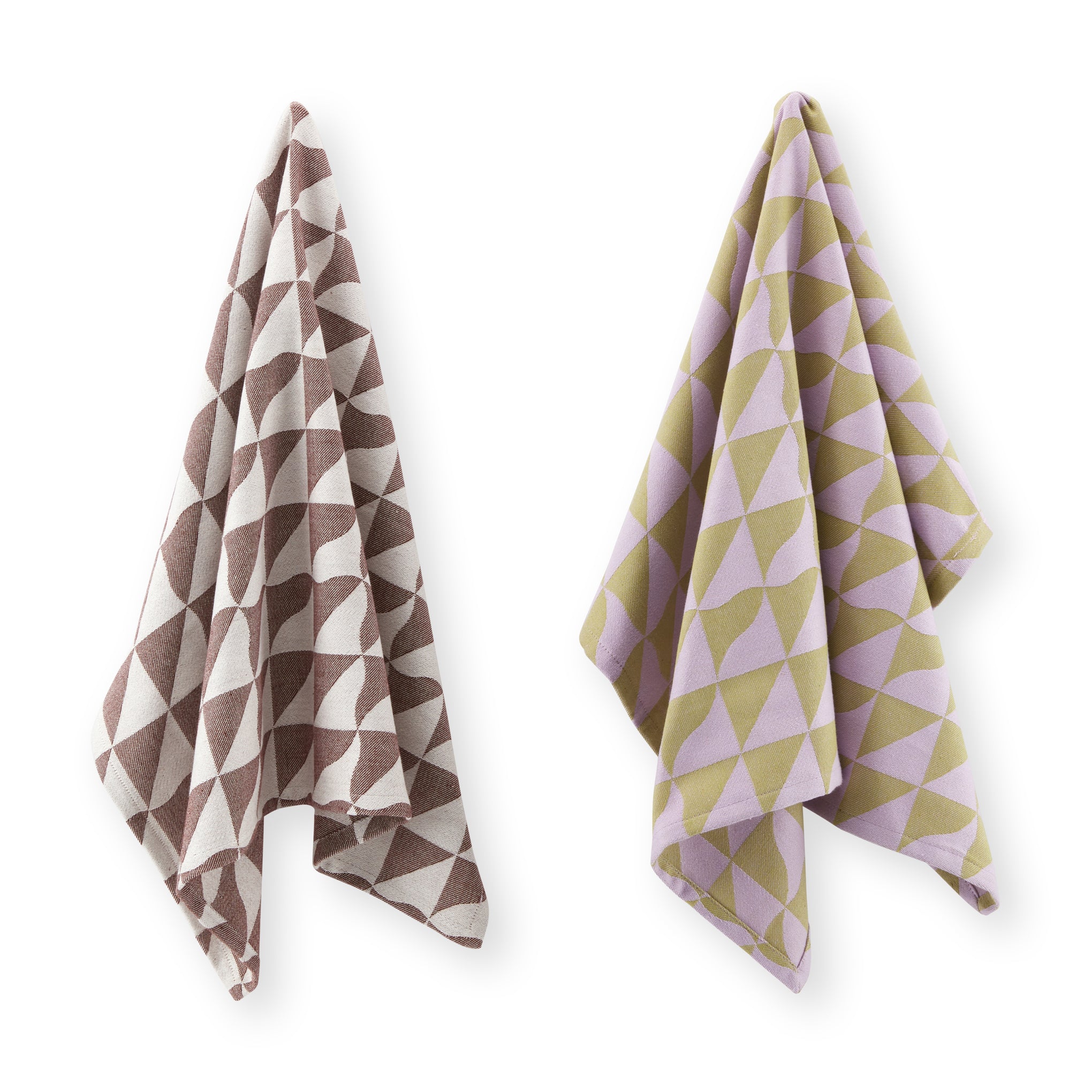 Dusen Dusen Cotton Kitchen Towels Set of 2 with Hanging Loop