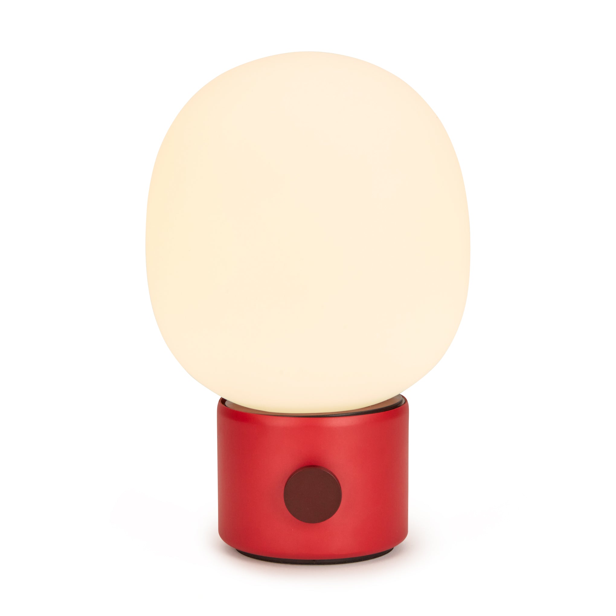 JWDA Rechargeable Portable Table Lamp - Dimmable Red Mood Light