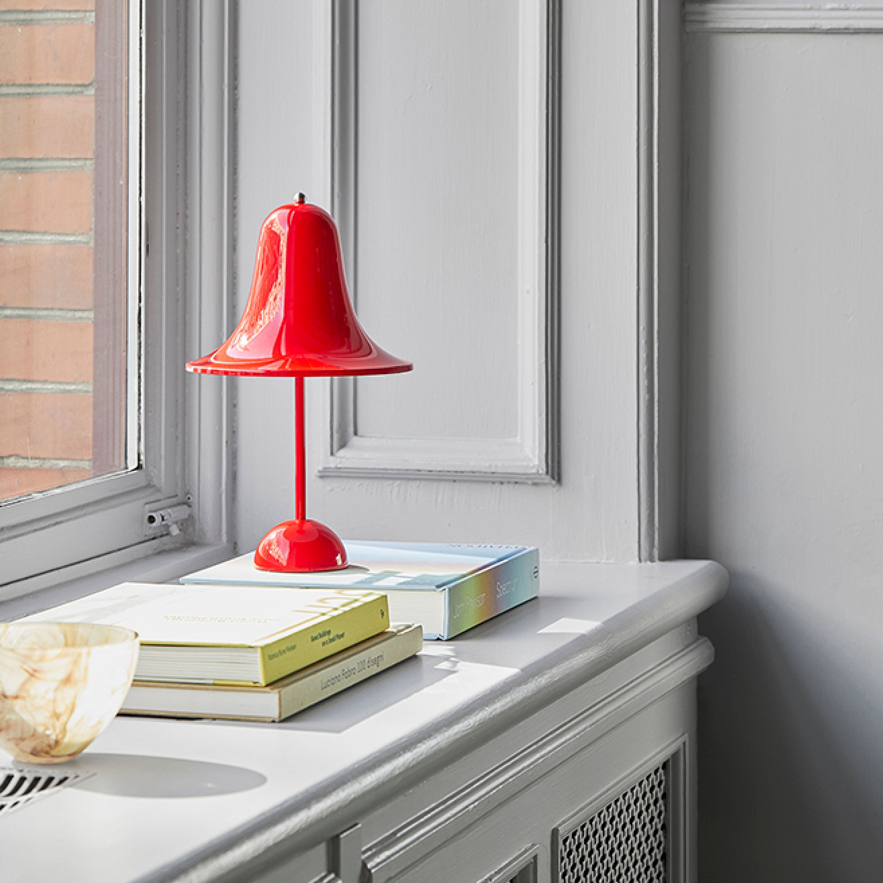 Verner Panton Pantop Portable LED Lamp - Rechargeable Desk & Bedside Light