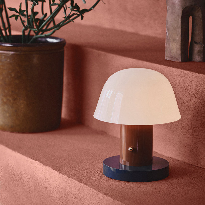 Setago Rechargeable Portable Table Lamp - Dimmable LED, Indoor/Outdoor