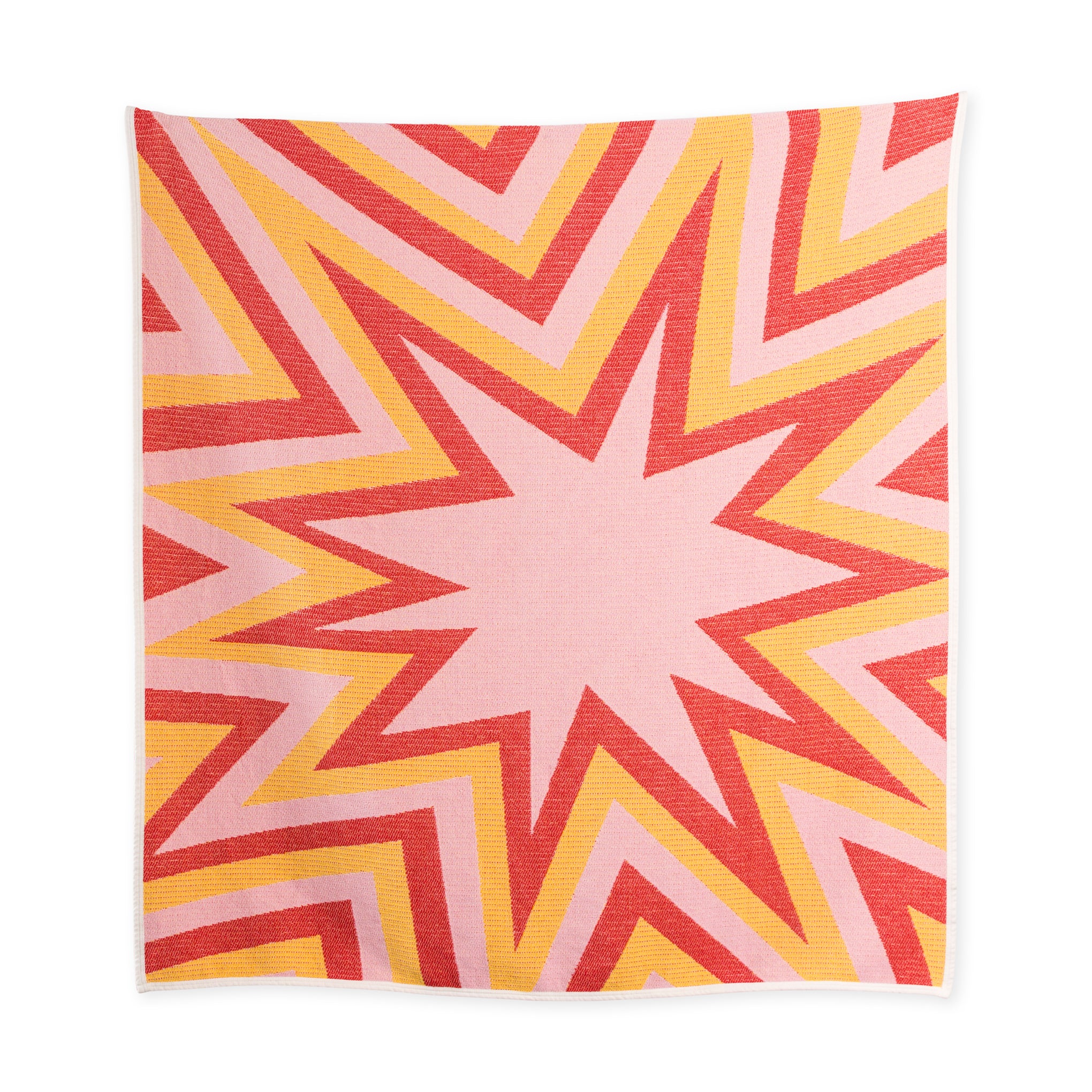 Liz Collins Recycled Cotton "Bang!" Throw Blanket