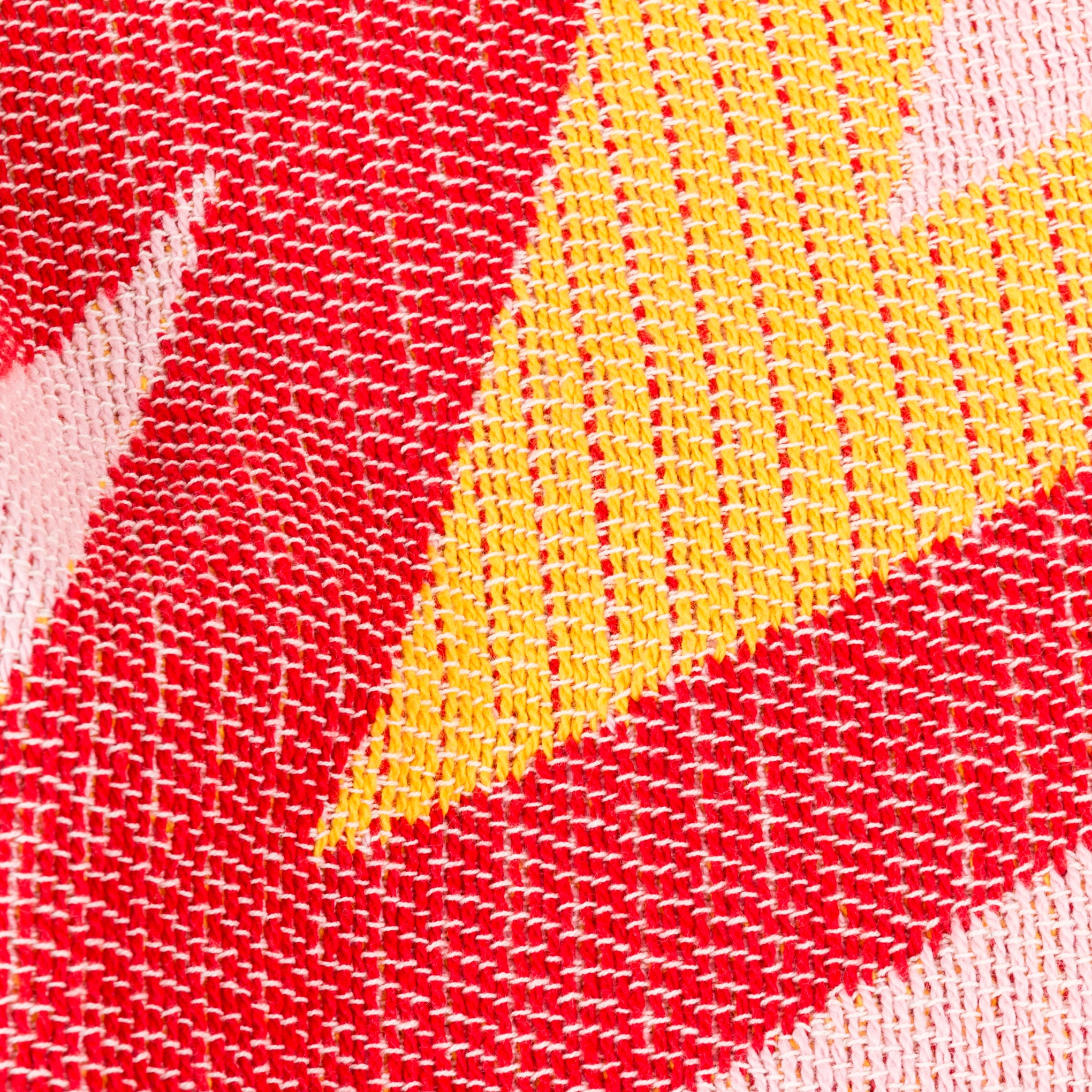 Liz Collins Recycled Cotton "Bang!" Throw Blanket