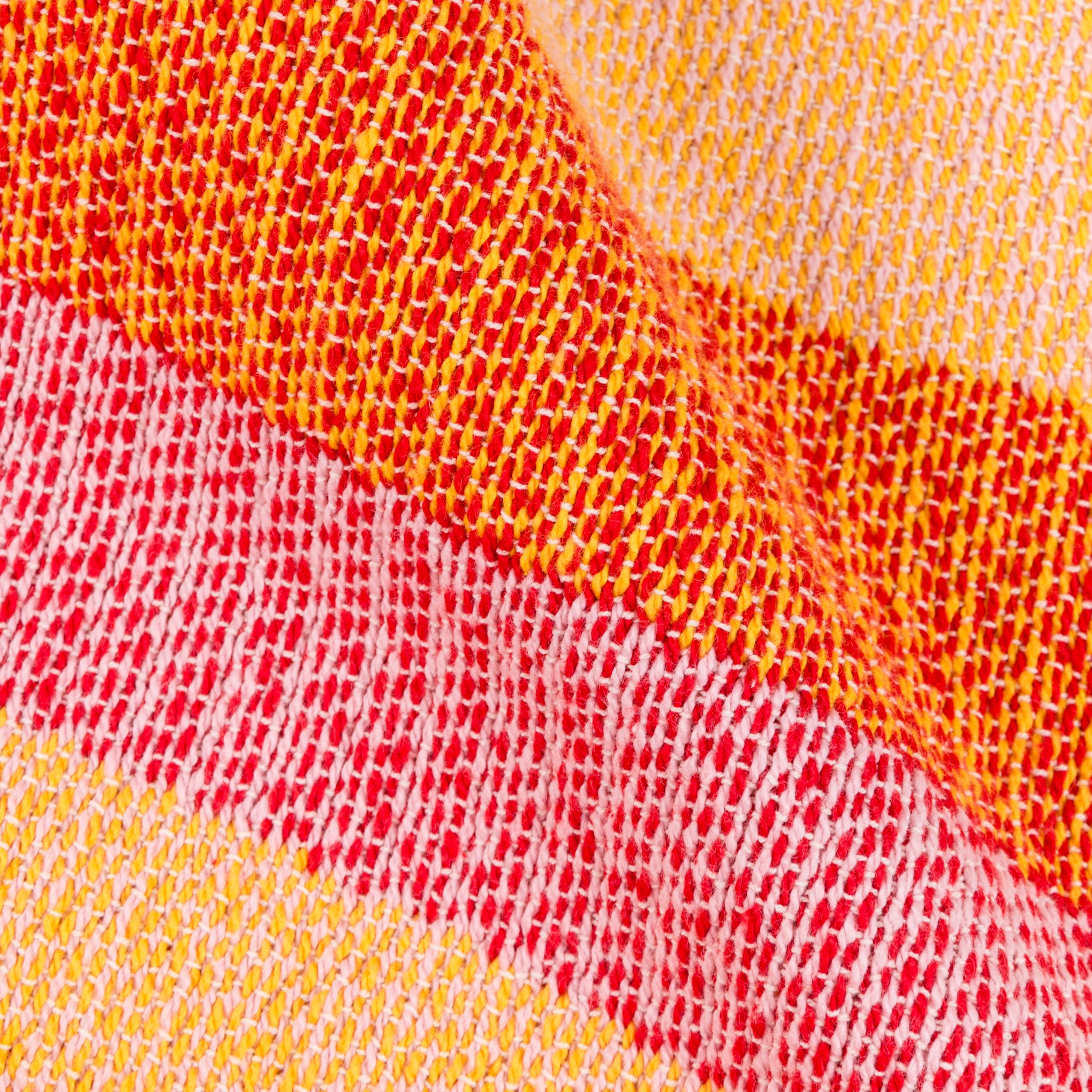 Liz Collins Recycled Cotton "Bang!" Throw Blanket