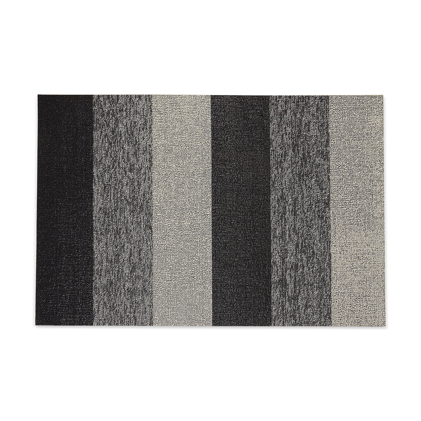 Chilewich Marbled Stripe Shag Bathroom Rug - Waterproof & Durable