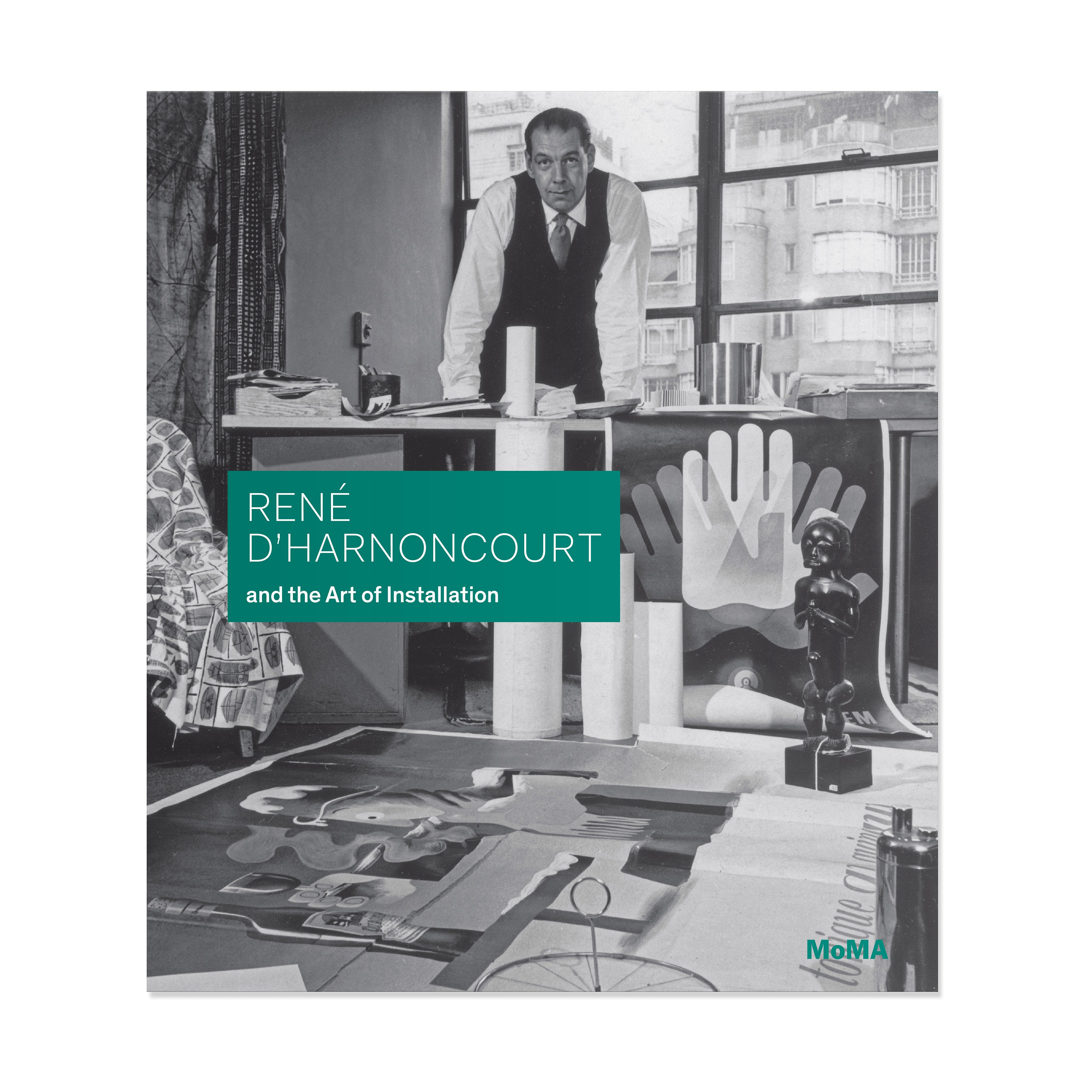 René d'Harnoncourt Art of Installation Hardcover Book