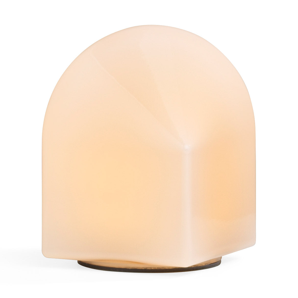 HAY Pink Parade Glass LED Table Lamp with Dimmable Light