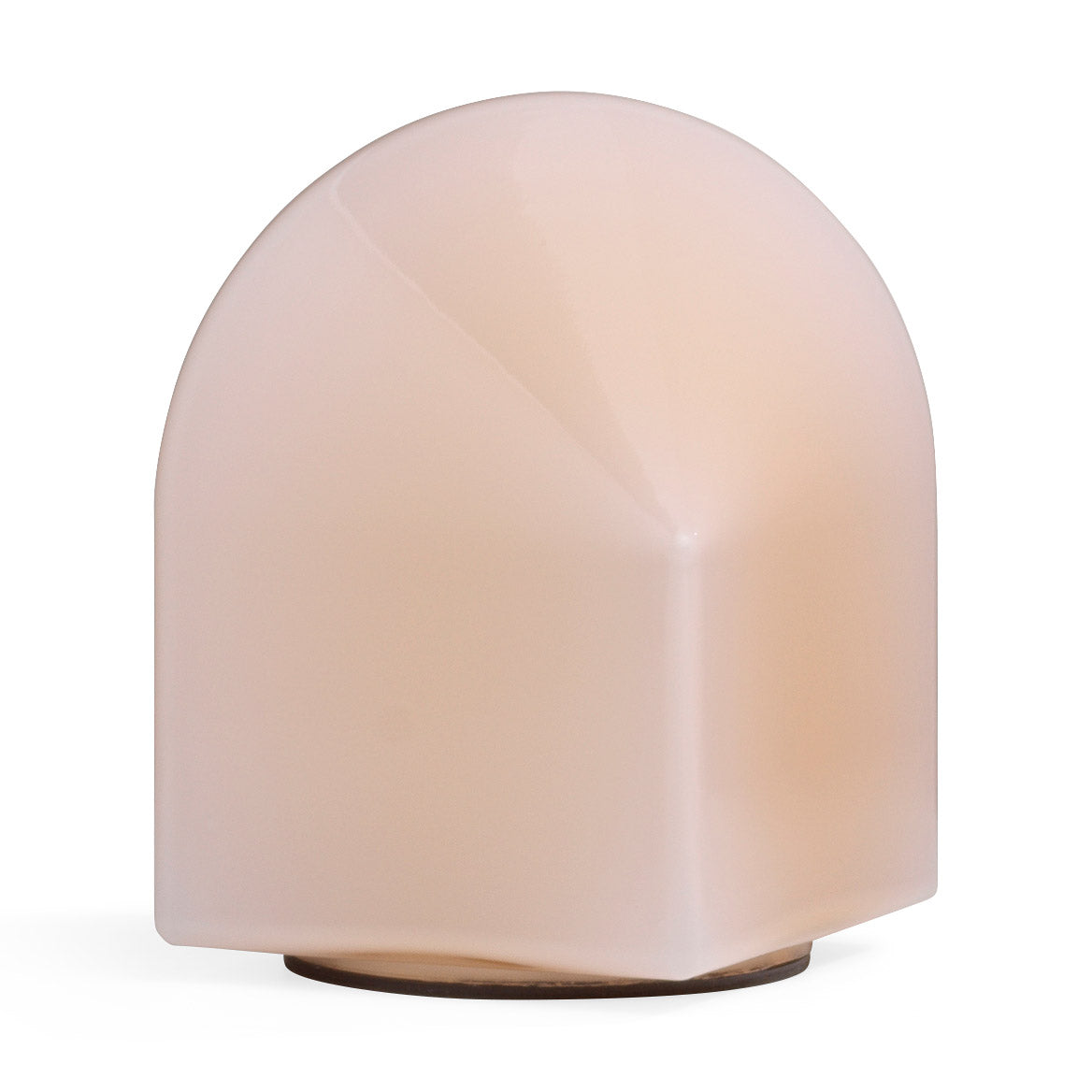 HAY Pink Parade Glass LED Table Lamp with Dimmable Light