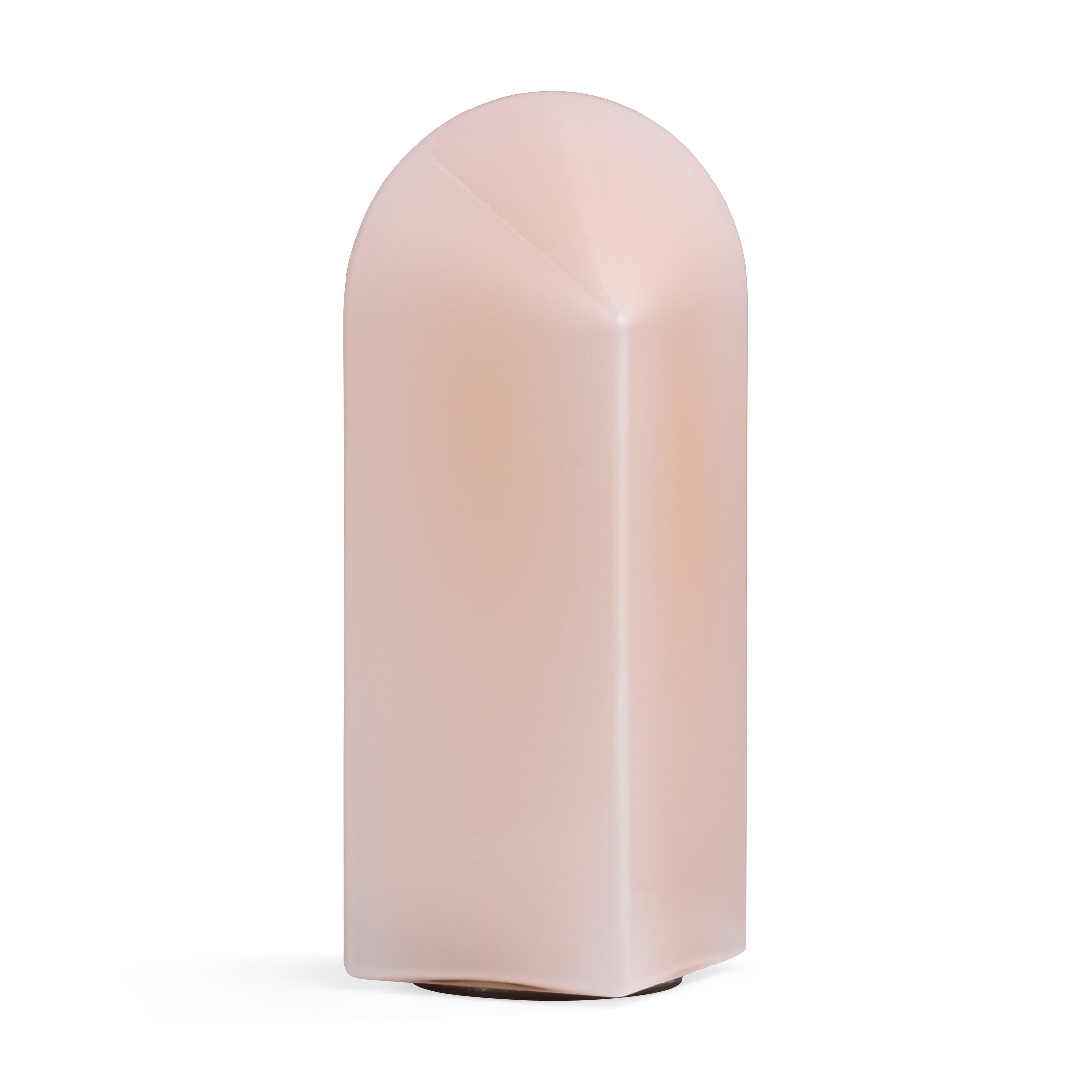 HAY Pink Parade Glass LED Table Lamp with Dimmable Light