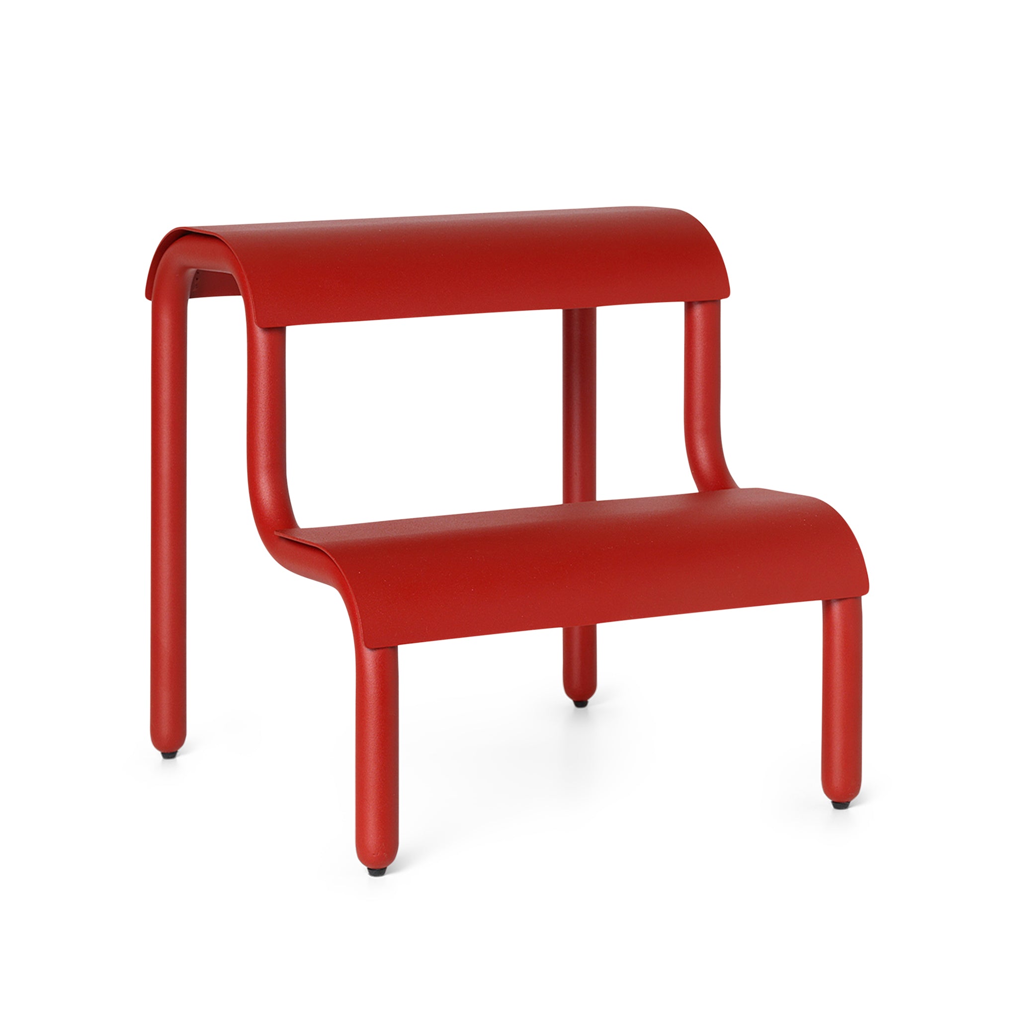 Modern Iron Step Stool - Up Step with Anti-Slip Coating