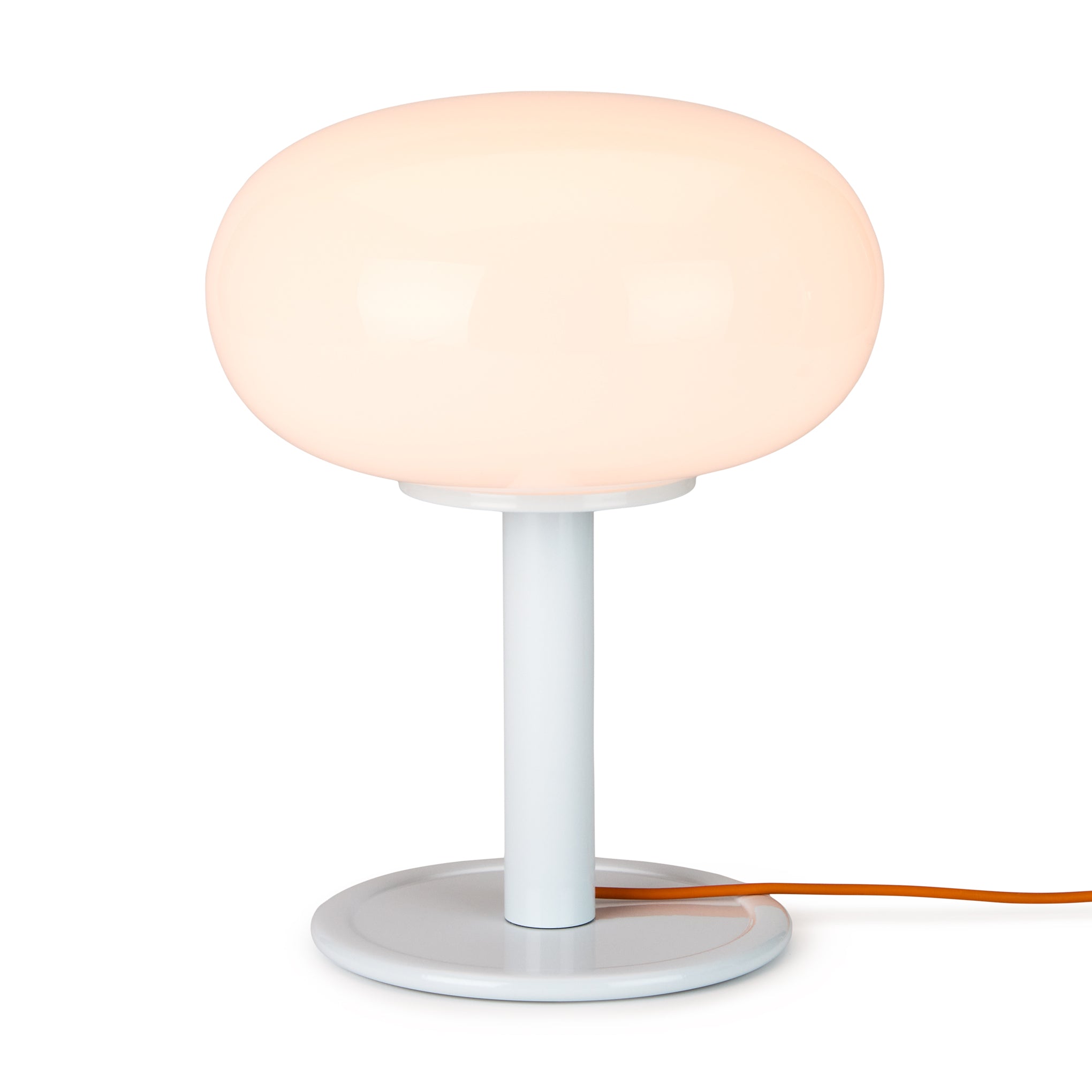 Modern Dimmable Snowball Table Lamp with 5 Light Modes & Candle Effect