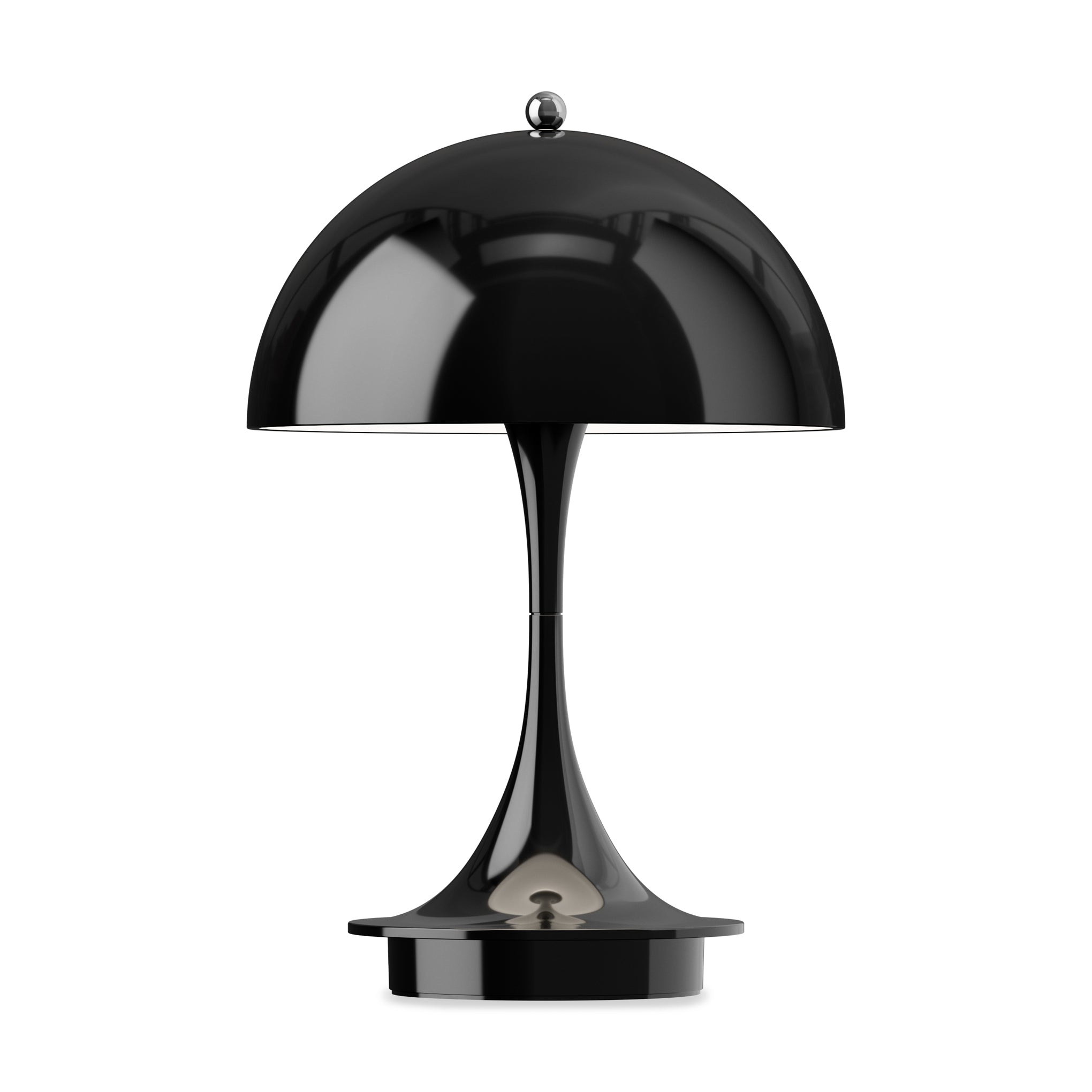 Panthella 160 Portable USB-C Table Lamp - Black LED Design