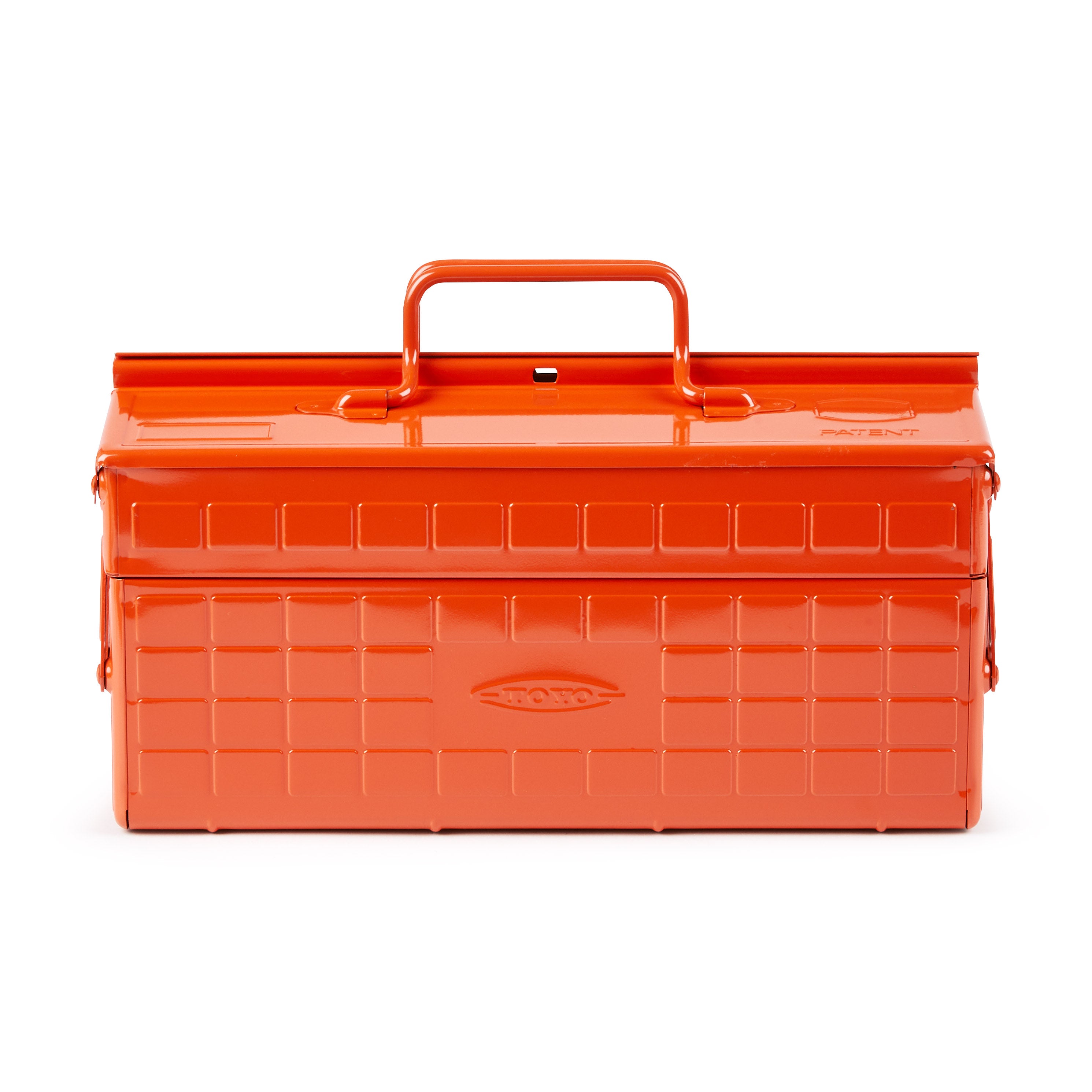 Toyo ST-350 Japanese Steel Cantilever Tool Box - Burnt Orange