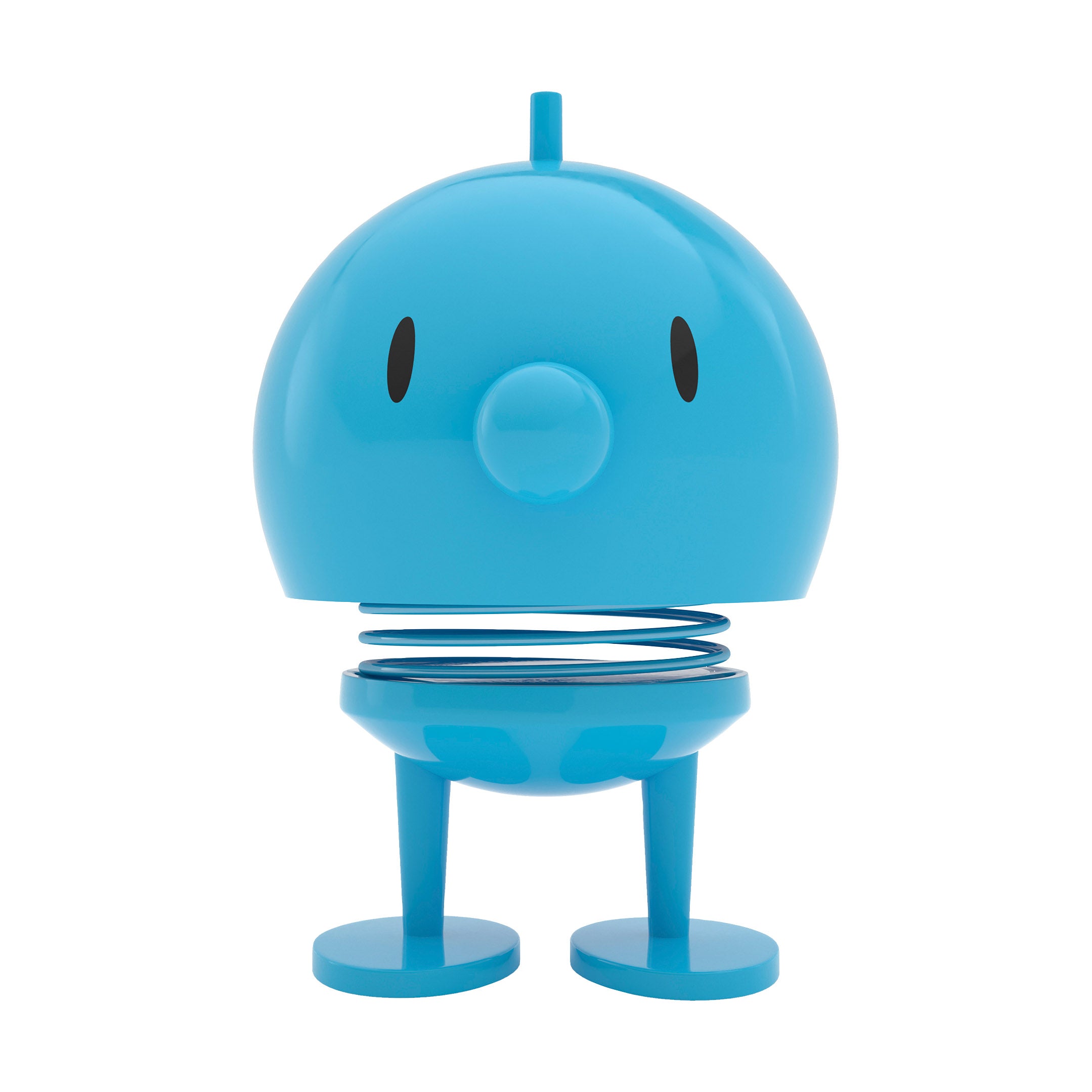 Hoptimist Turquoise Bobbing Figurine - Danish Design Desk Decor