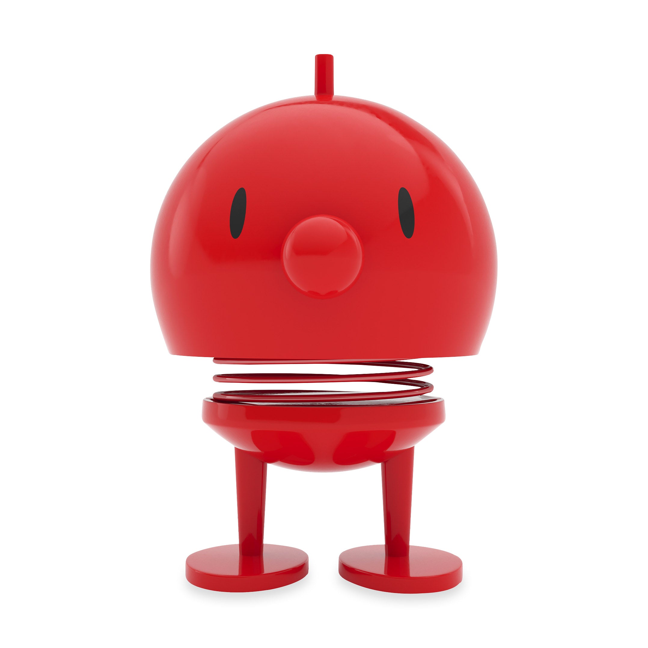 Hoptimist Red Bobbing Figurine - Danish Desk Decor by Gustav Ehrenreich