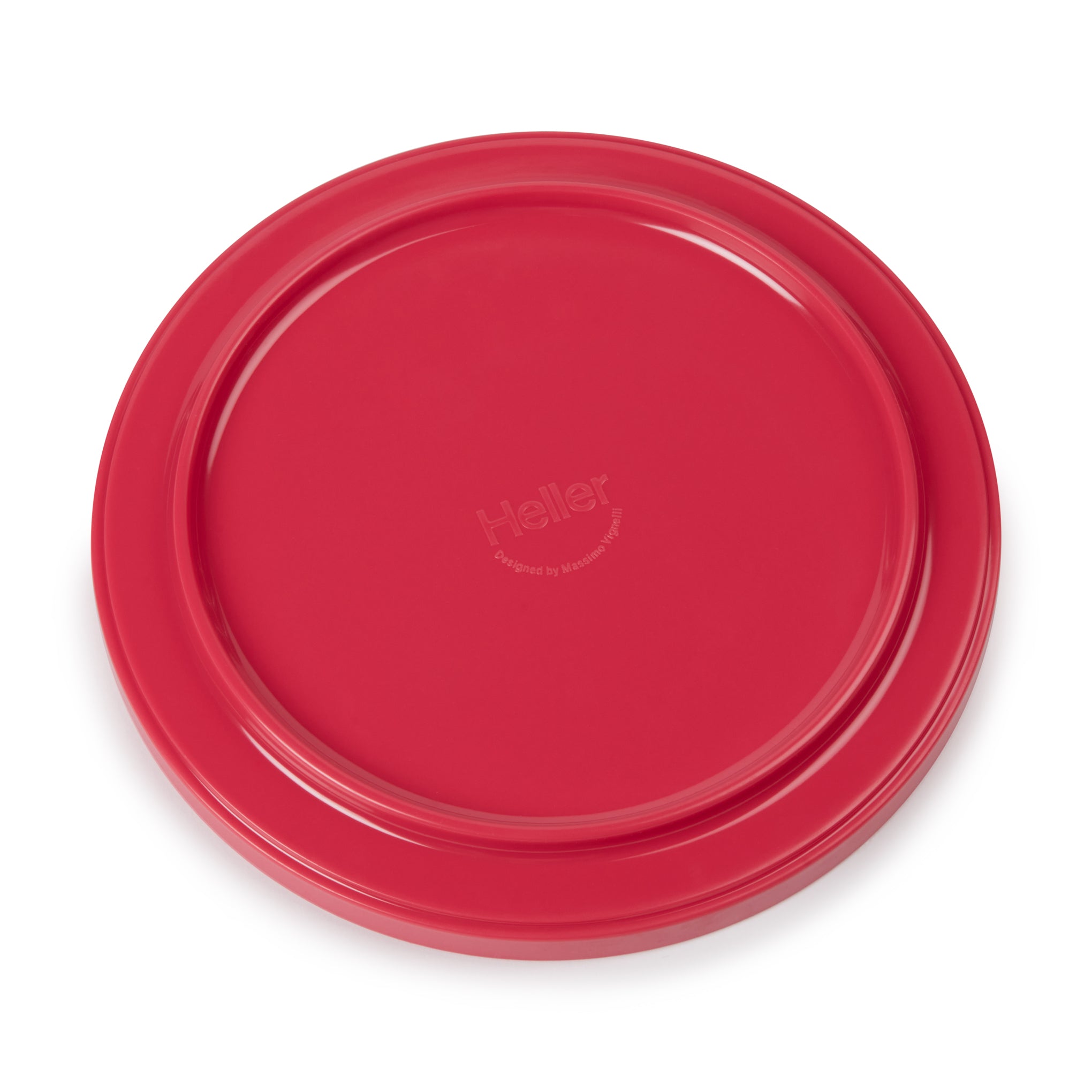 Vignelli Rainbow Melamine Salad Plates - Set of 6 Stacking Dinnerware