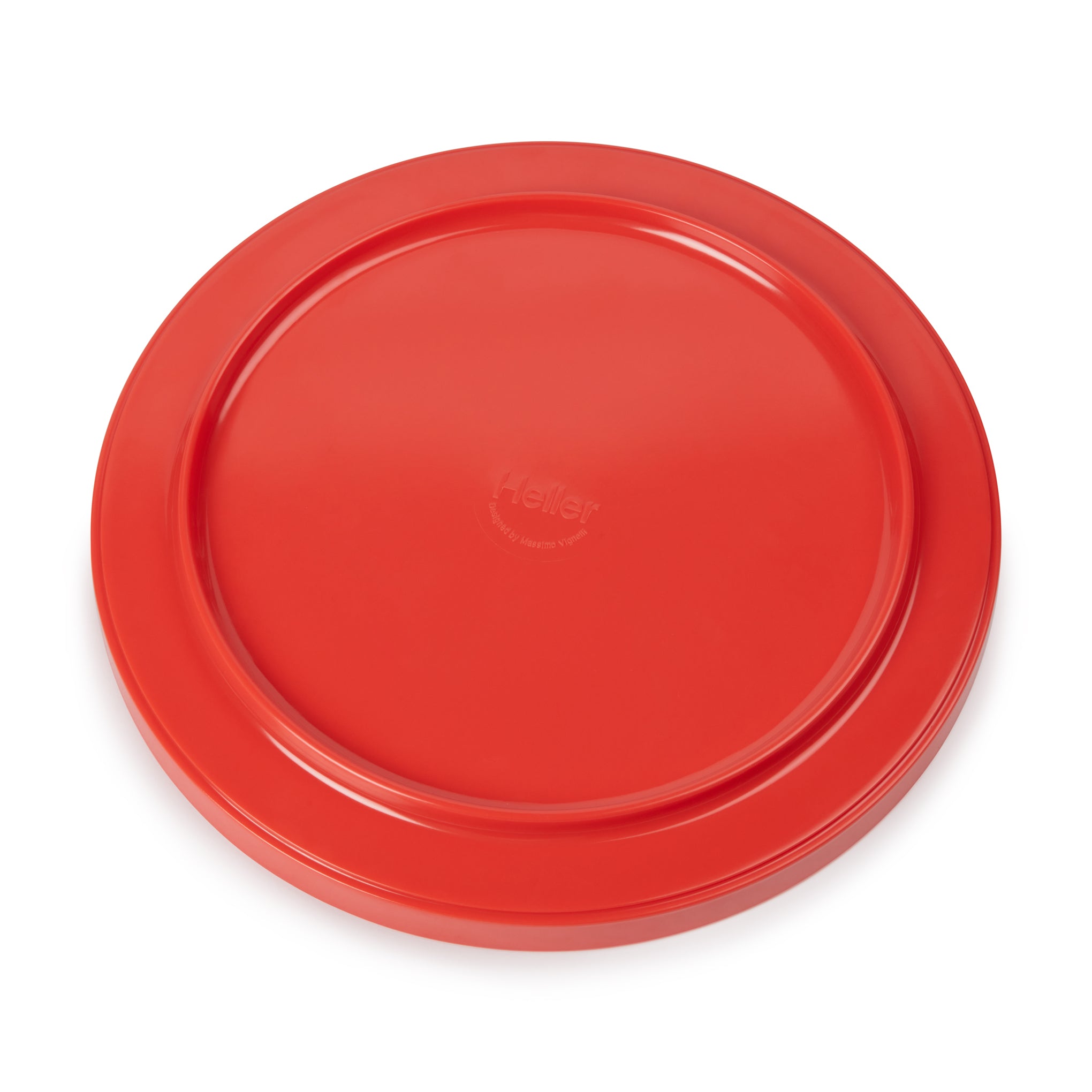 Vignelli Rainbow Melamine Salad Plates - Set of 6 Stacking Dinnerware