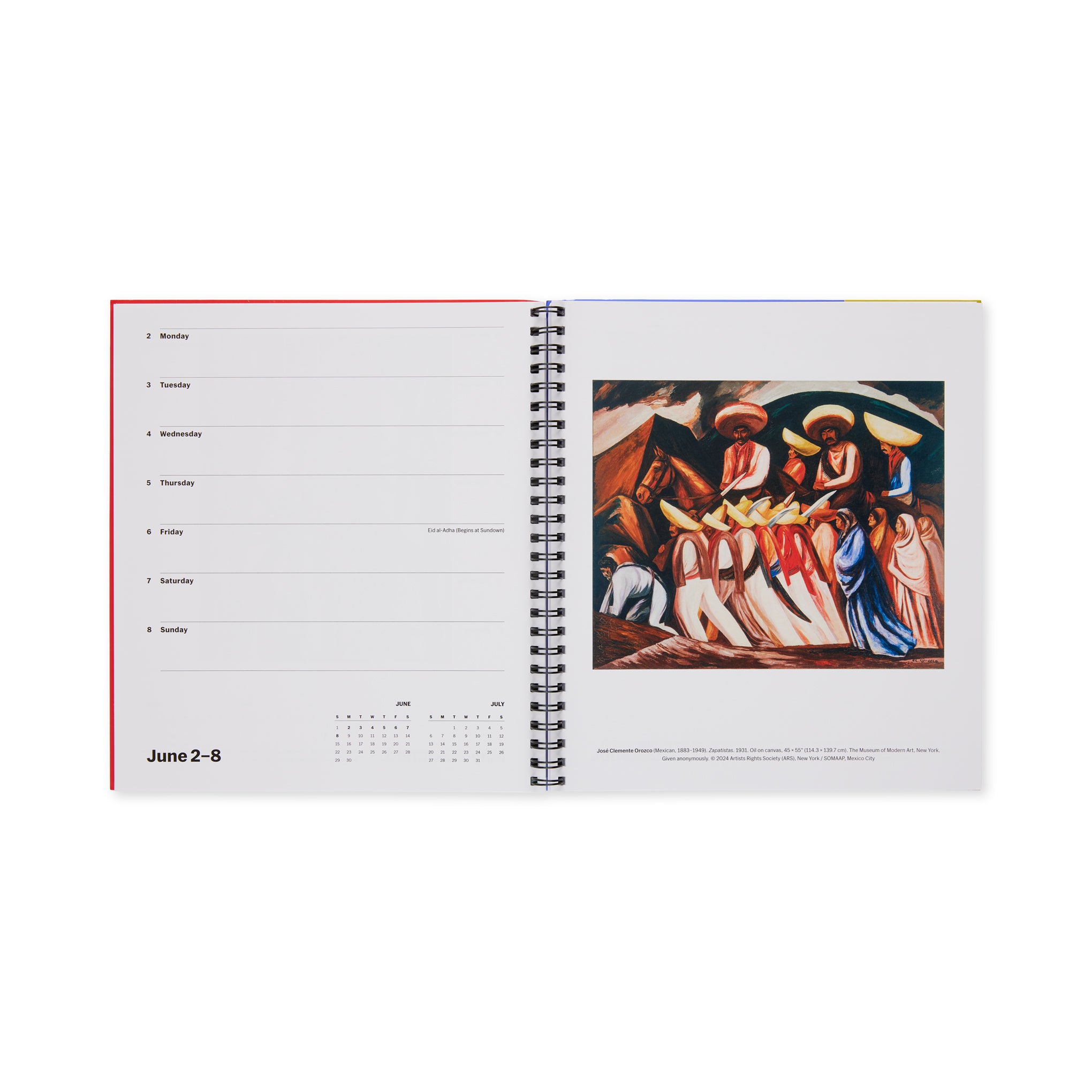 2025 MoMA Art Appointment Calendar - Latin American Artists