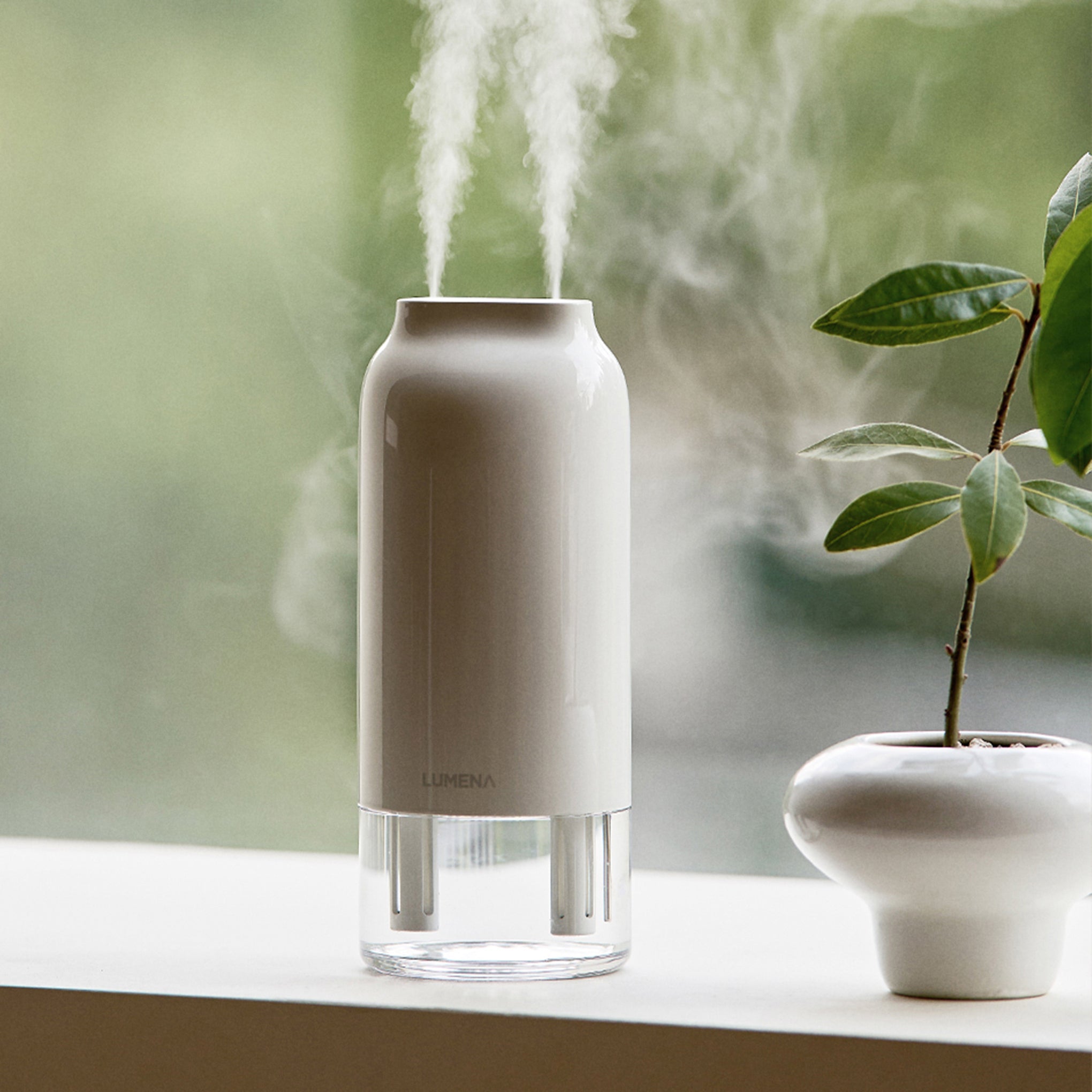 Lumena H3X Portable Travel Humidifier with LED Mood Light
