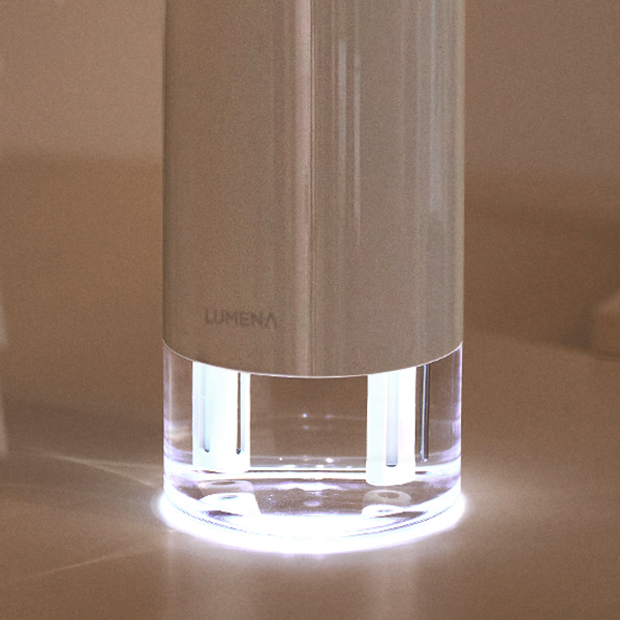 Lumena H3X Portable Travel Humidifier with LED Mood Light