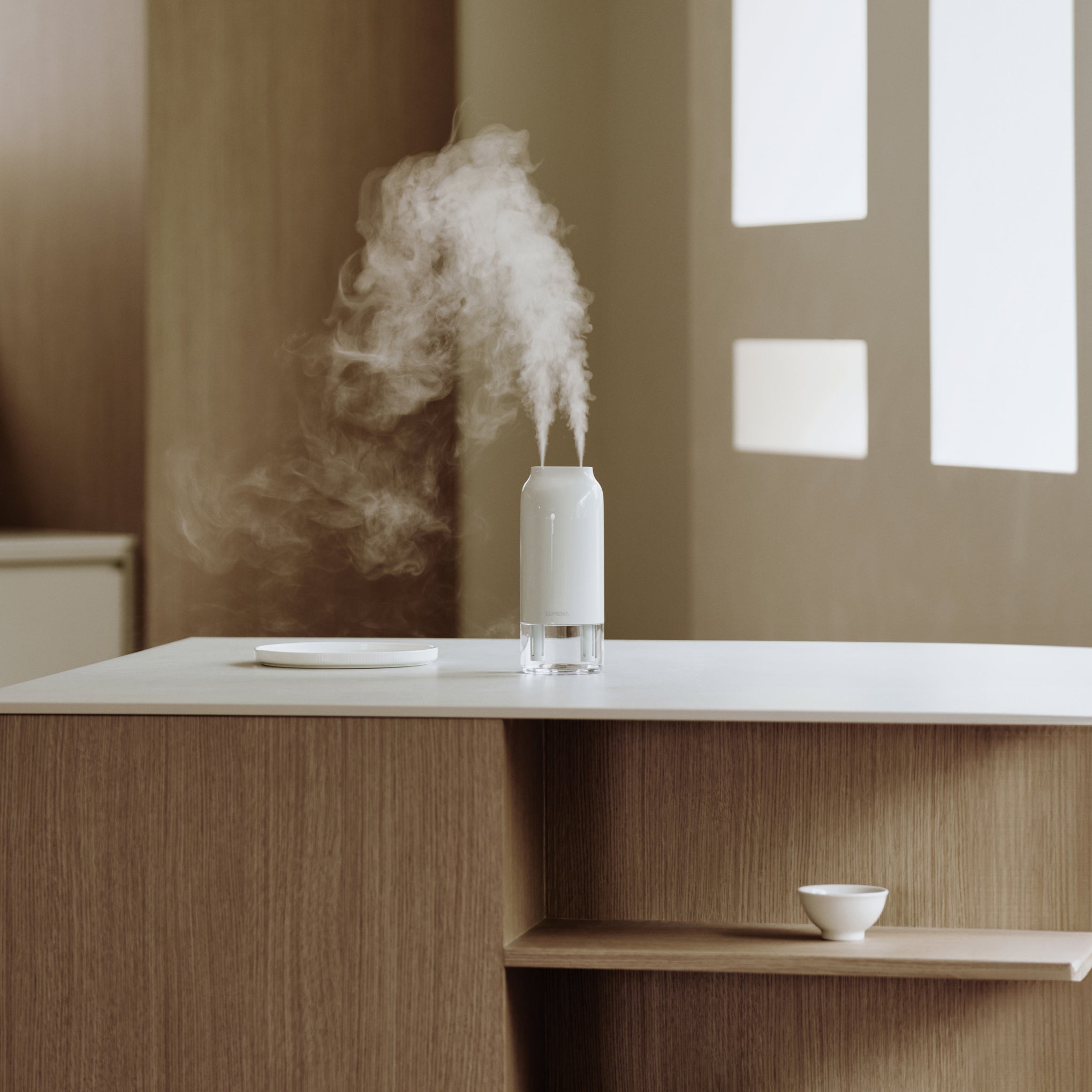 Lumena H3X Portable Travel Humidifier with LED Mood Light