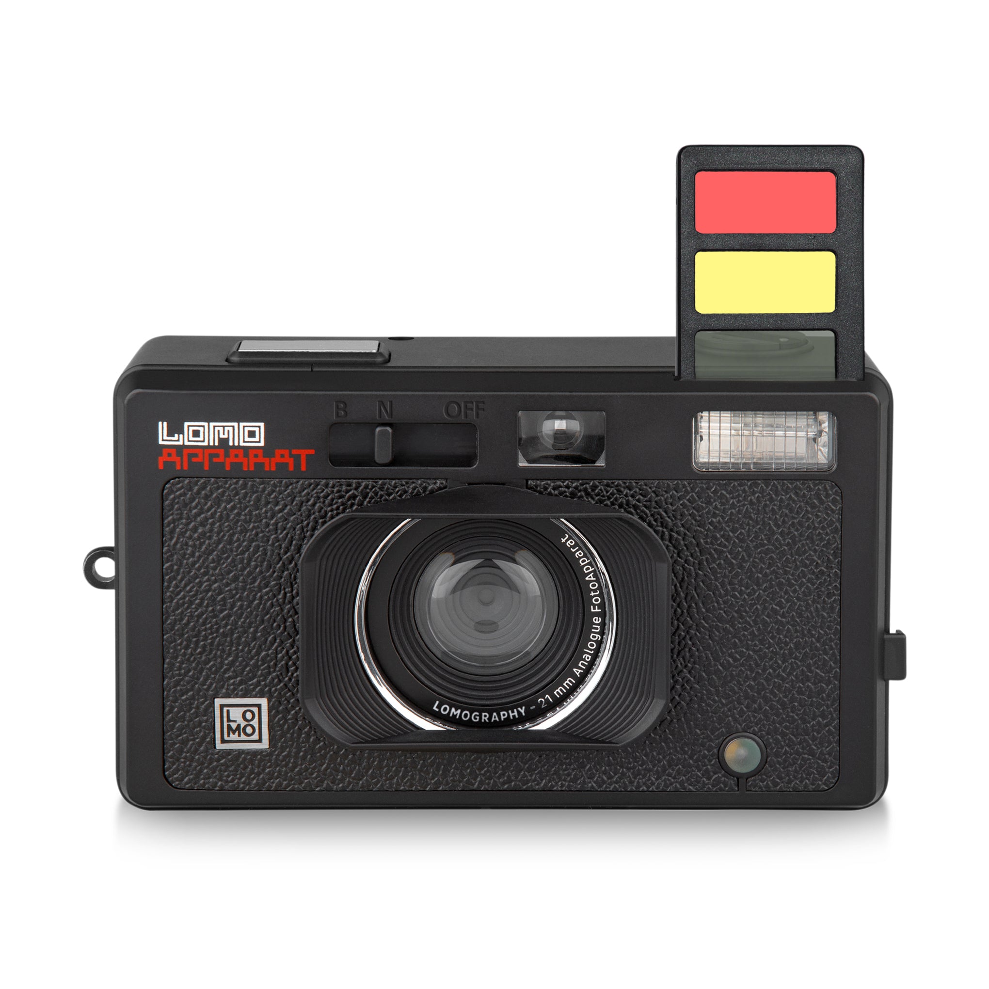 Lomography LomoApparat 21mm Film Camera with Wide-Angle Lens & Flash