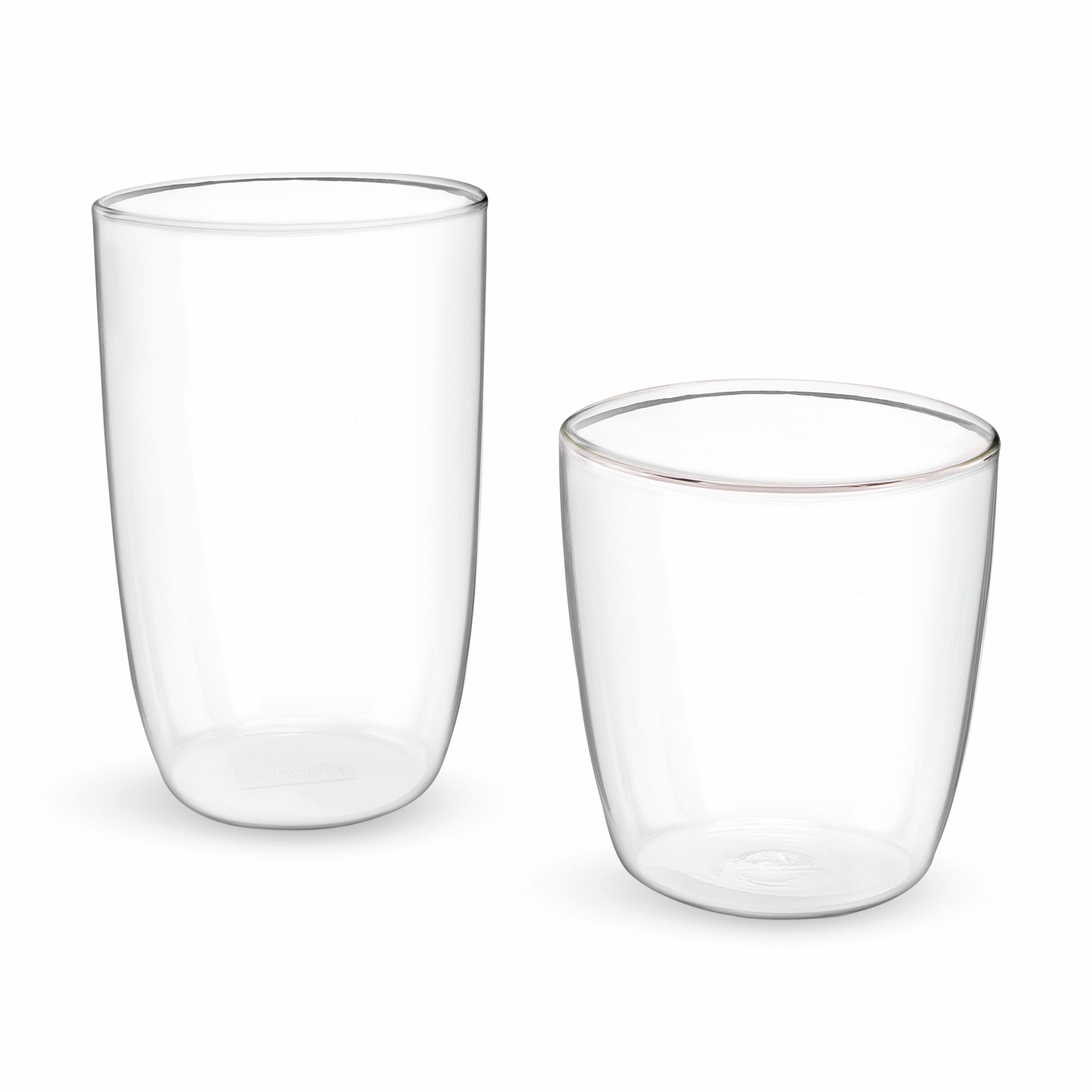 Bodum Kvadrant Heat-Resistant Glass Cups - Set of 4